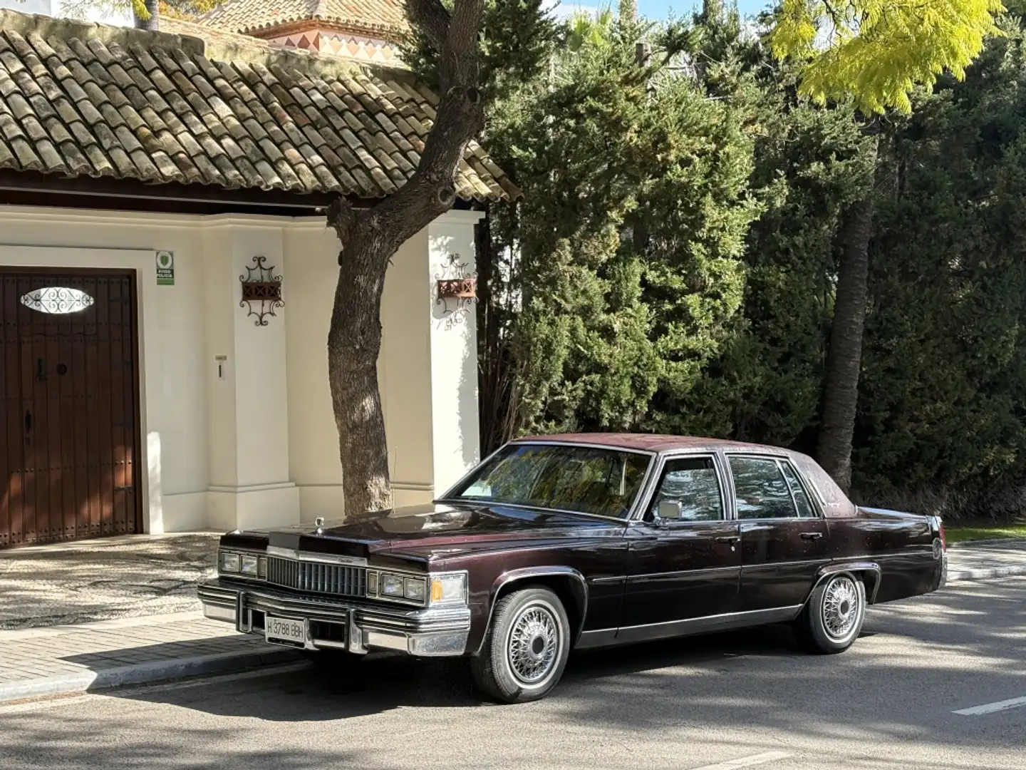 Cadillac Fleetwood Brougham Burdeos - 1