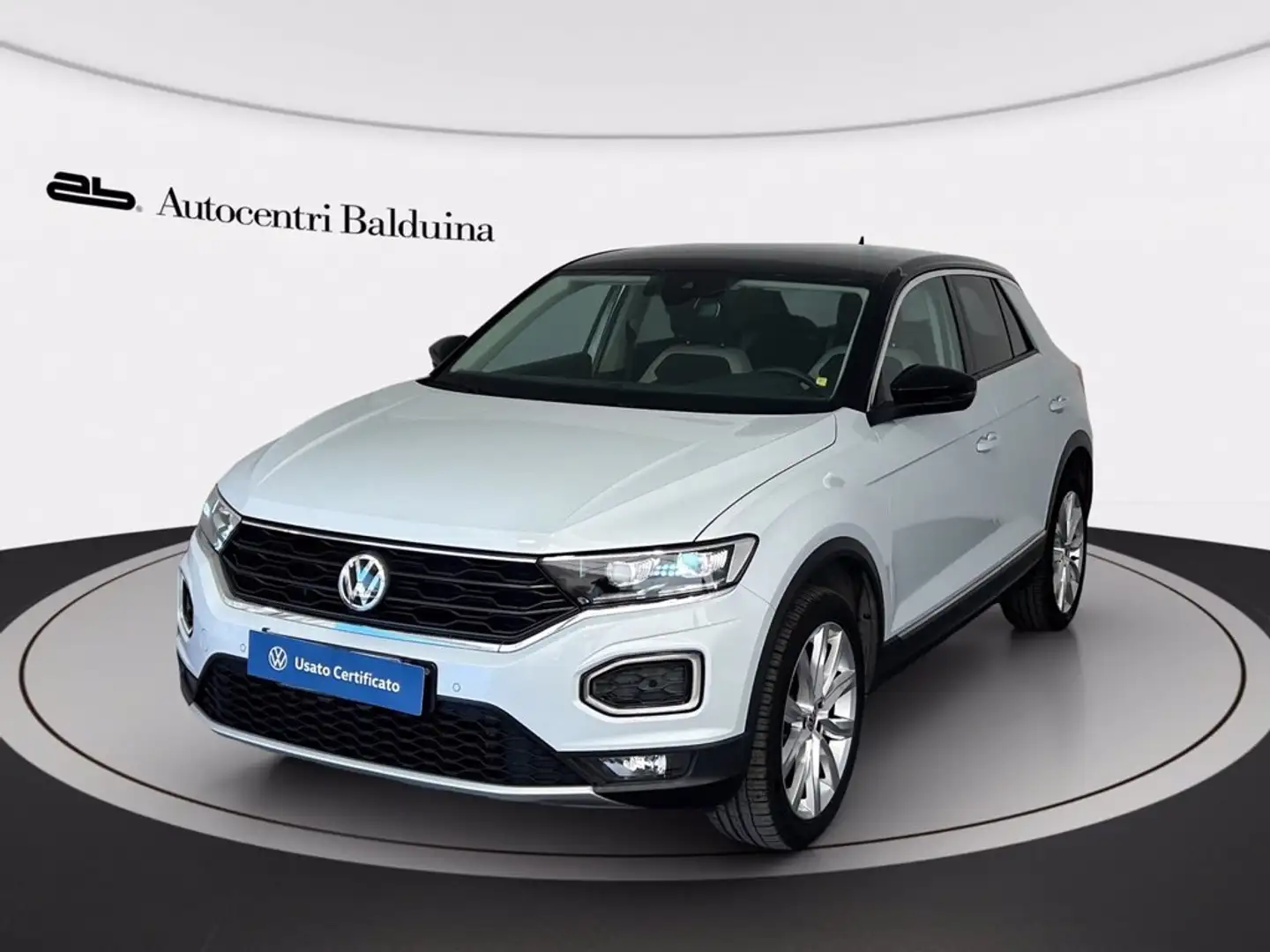 Volkswagen T-Roc 1.6 tdi advanced White - 1