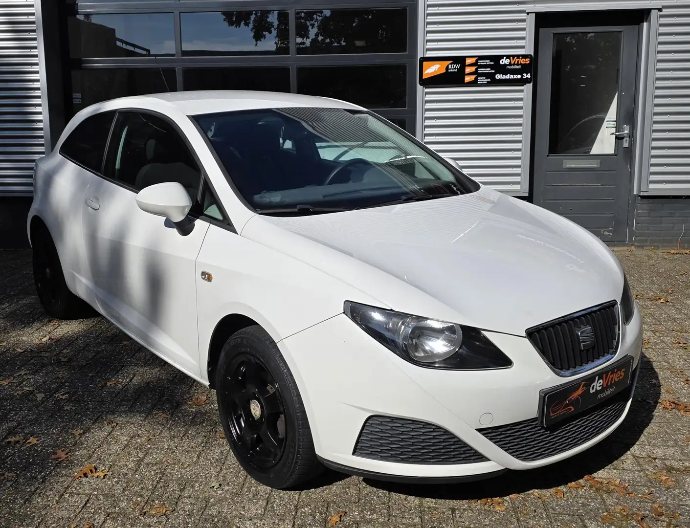 SEAT Ibiza 1.2 Reference **AIRCO-ESP-APK** Wit - 1