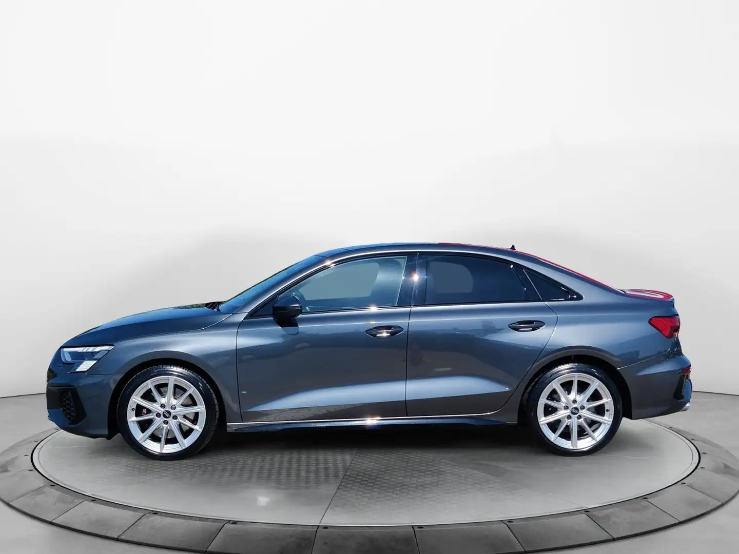 Audi S3 Limousine 2.0 TFSI q. S-Tronic, Matrix, Pano, Gris - 2