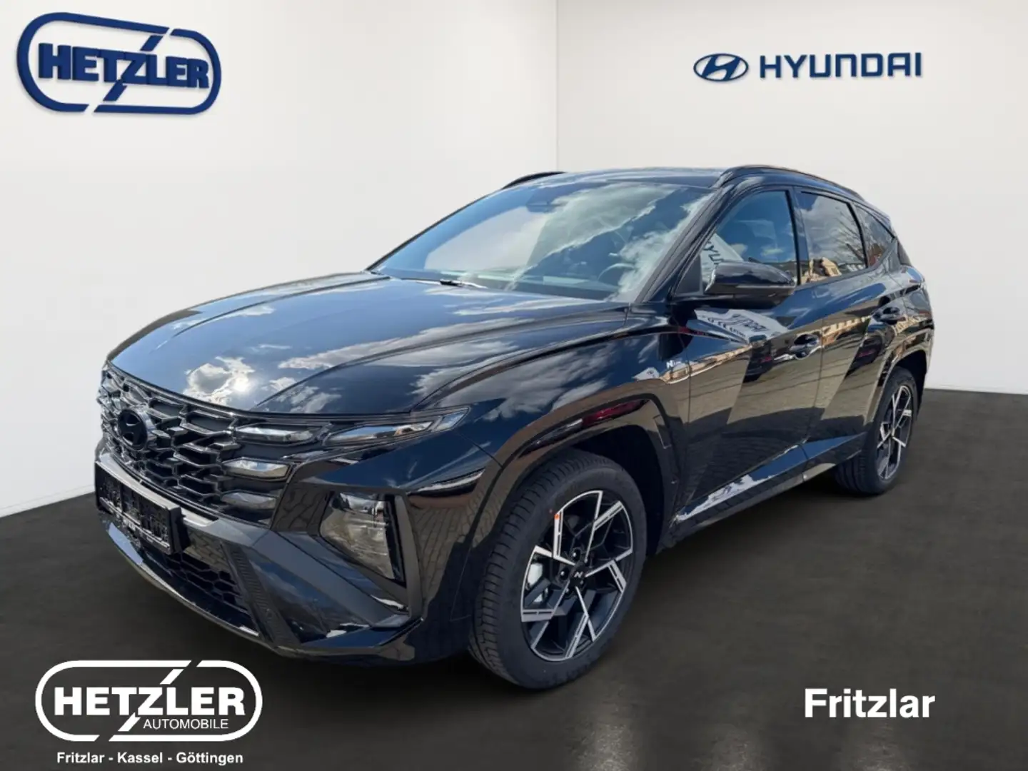 Hyundai TUCSON Hybrid N Line 2WD 1.6 T-GDI EU6e HUD Navi Digitale Nero - 1