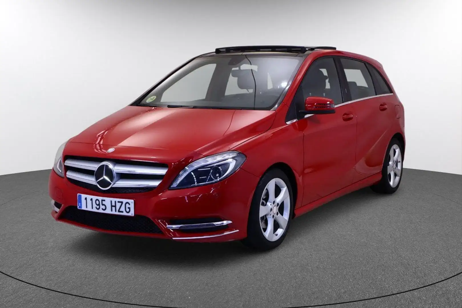Mercedes-Benz B 180 CDI 7G-DCT Rojo - 1