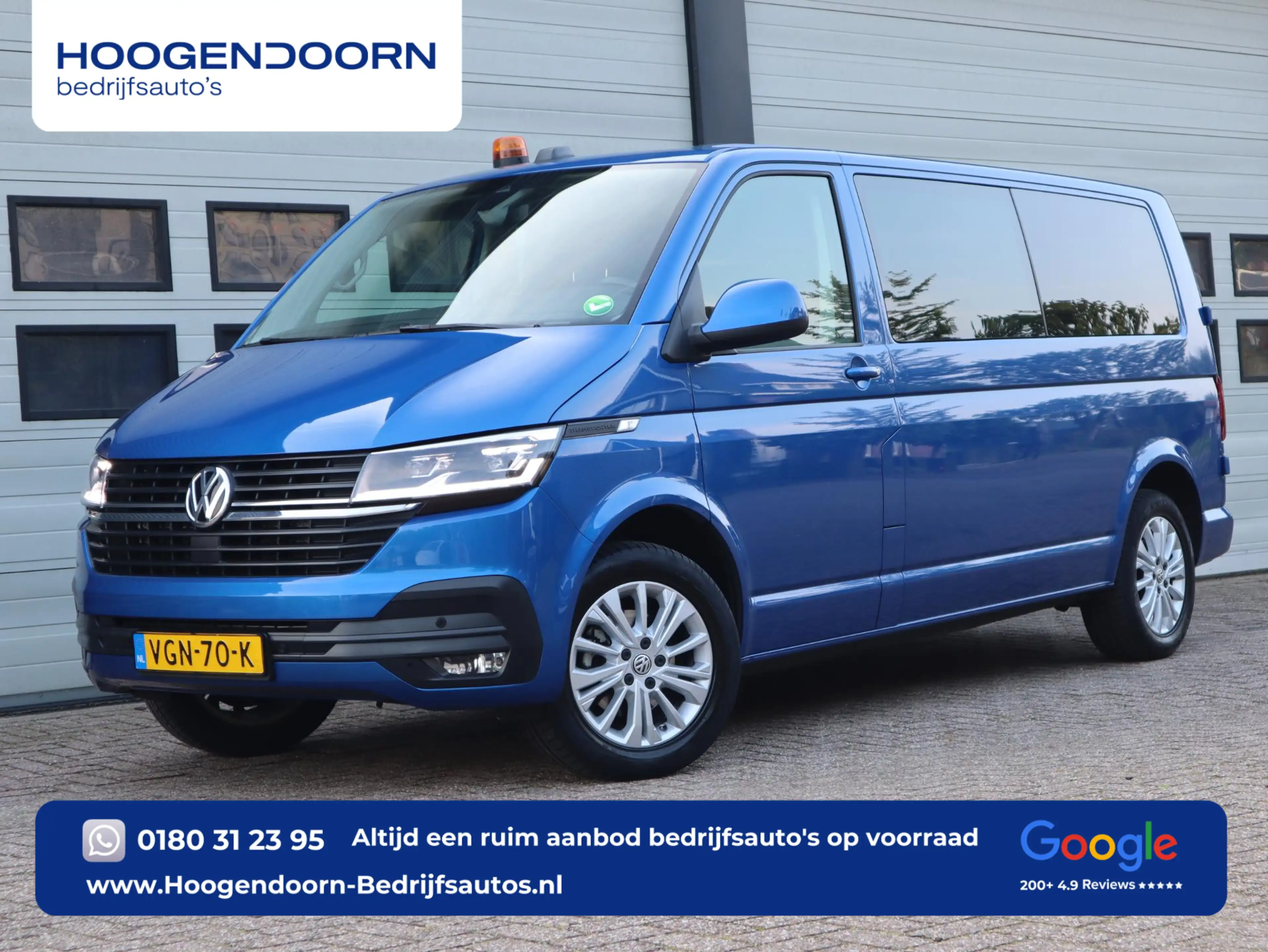 Volkswagen T6.1 Transporter 2.0 TDI 150 pk DSG Automaat - DC Leder - Omvormer