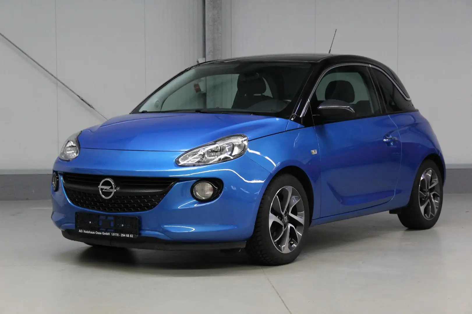 Opel Adam 1.4 Carbon Paket*CarPlay*T-Leder*Sitzhzg. Blau - 1