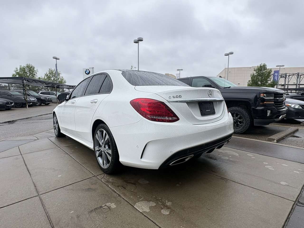 2018 Mercedes-Benz C-Class 4MATIC Sedan, Premium Pkg, Pano Roof Keyless go, B — снимка 1