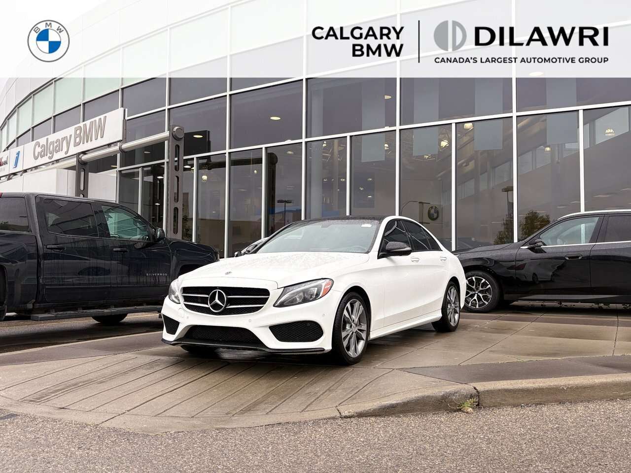 2018 Mercedes-Benz C-Class 4MATIC Sedan, Premium Pkg, Pano Roof Keyless go, B