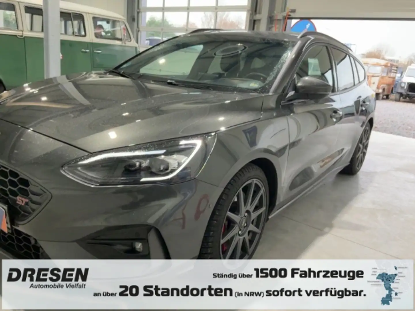 Ford Focus Turnier ST AHK-klappbar SHZG Navi Digitales Cockpi Gris - 1