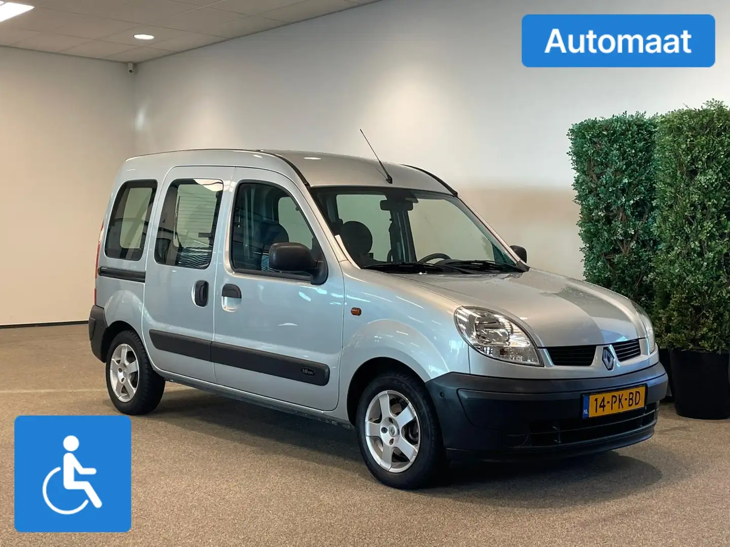 Renault Kangoo Rolstoelauto Automaat 3+1 (airco) Rolstoel geschik Grijs - 1