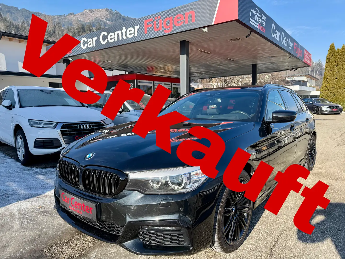 BMW 520 d xDrive M Sport HUD Schwarz - 1