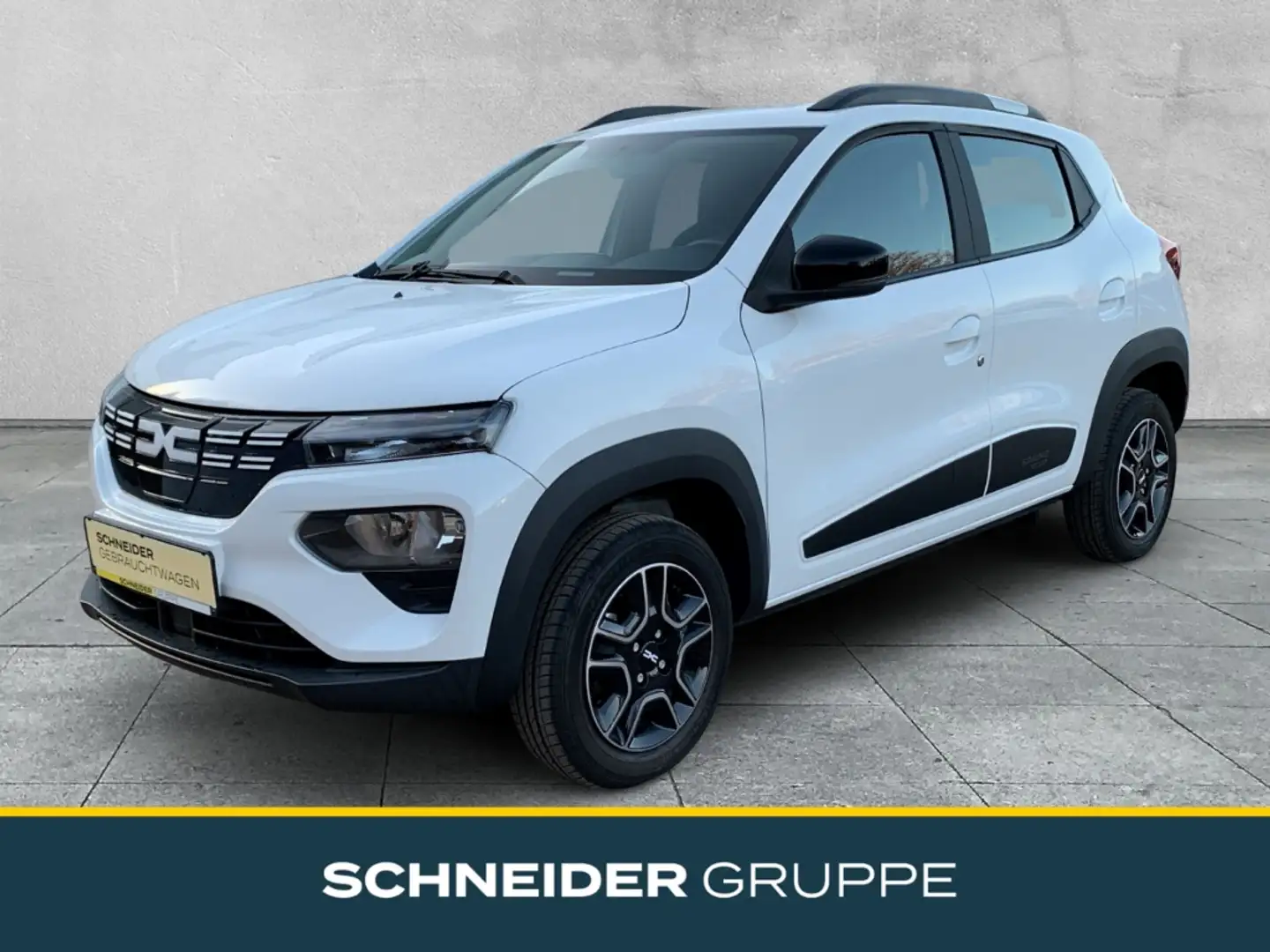Dacia Spring ELECTRIC 45 ESSENTIAL KLIMA+DAB+TYP2+USB+ Blanc - 1