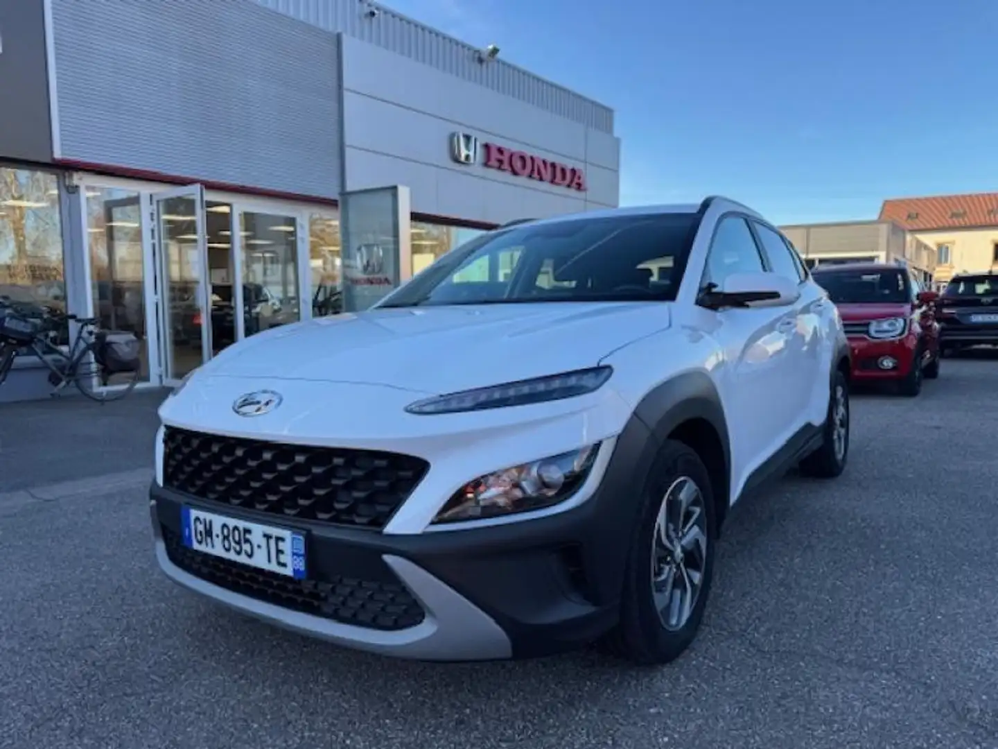 Hyundai KONA 1.6 GDi 141ch Hybrid Intuitive DCT-6 Blanc - 1