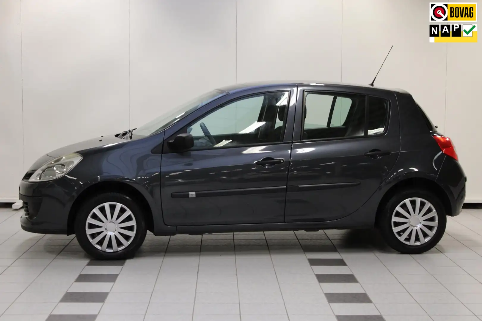 Renault Clio 1.2-16V Expression - Airco, NAP, 1e eigenaar en la Grijs - 1