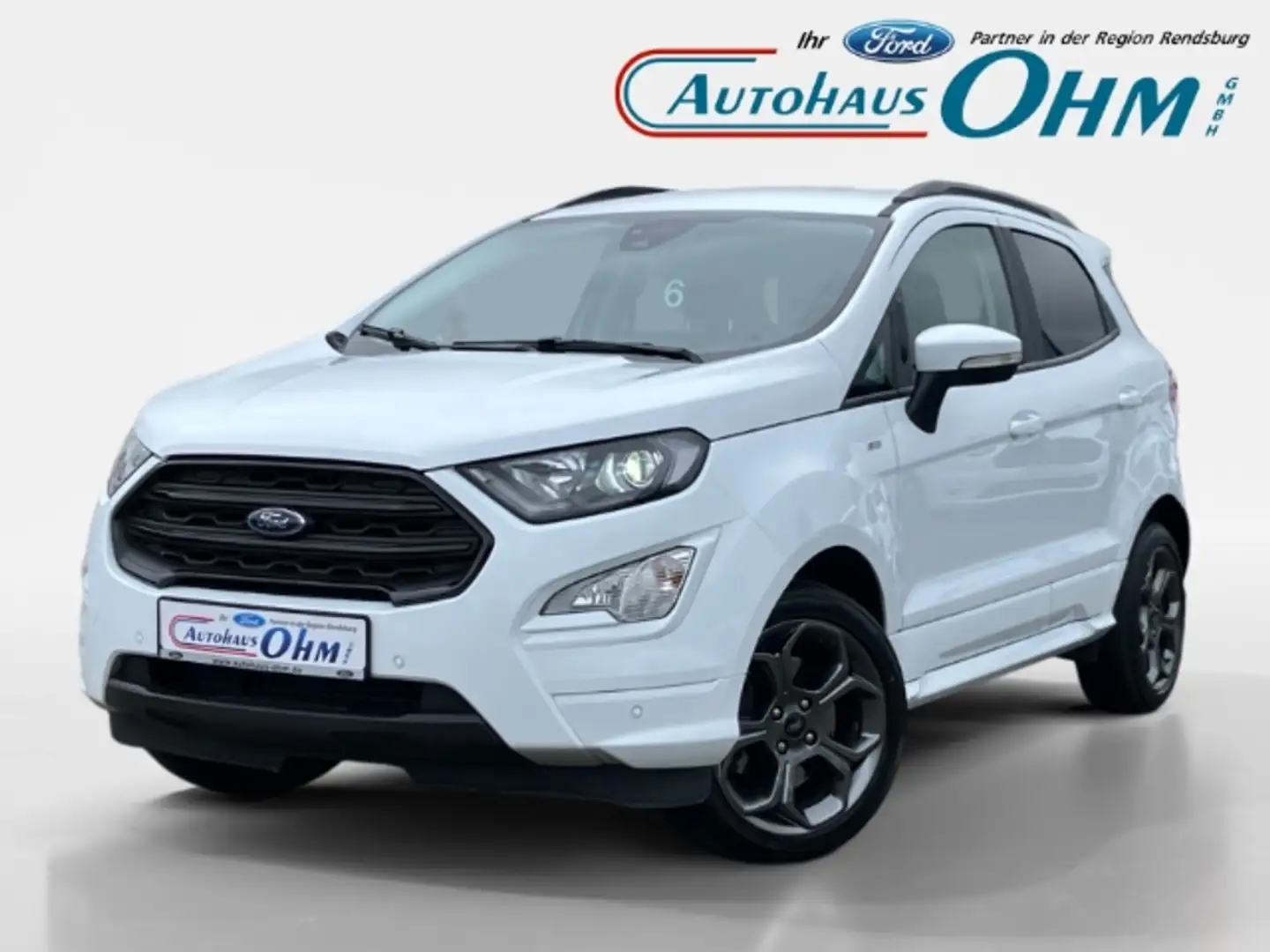 Ford EcoSport ST-Line 1.0 EcoBoost - RFK - SHZ - Weiß - 2