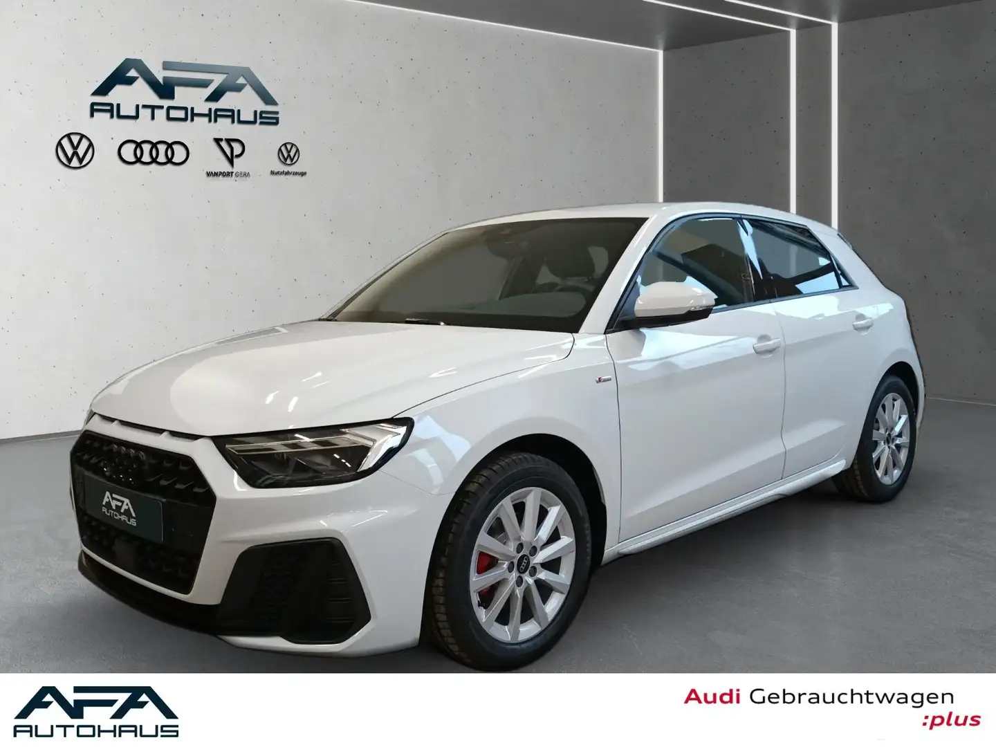 Audi A1 Sportback 25 TFSI S tronic 2x S-Line*opt.schwarz*P Weiß - 1