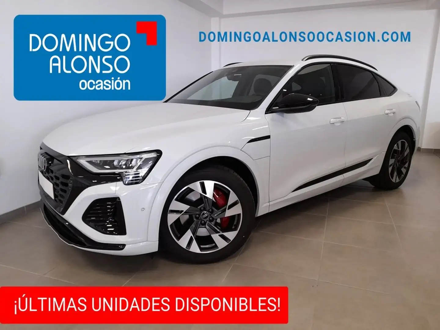 Audi Q8 e-tron Sportback 55 1st Edition S line 300 kW (408 CV) qu Blanc - 1