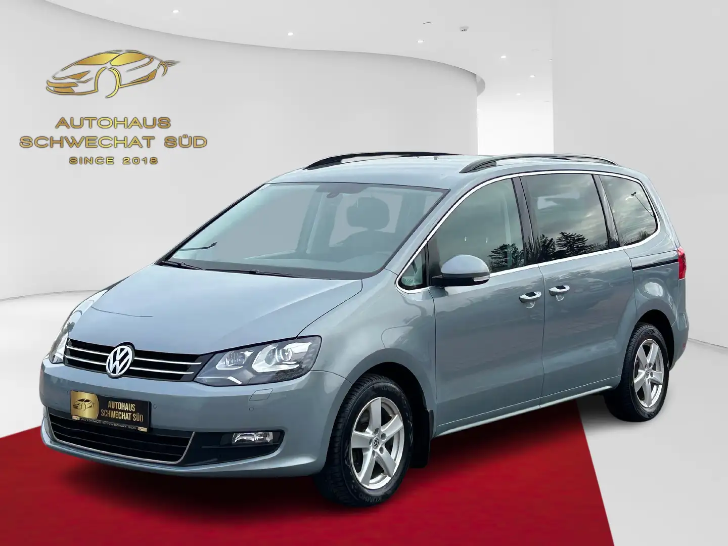 Volkswagen Sharan 2,0 TDI Comfortline 4Motion // 1.BESITZ // Серый - 2