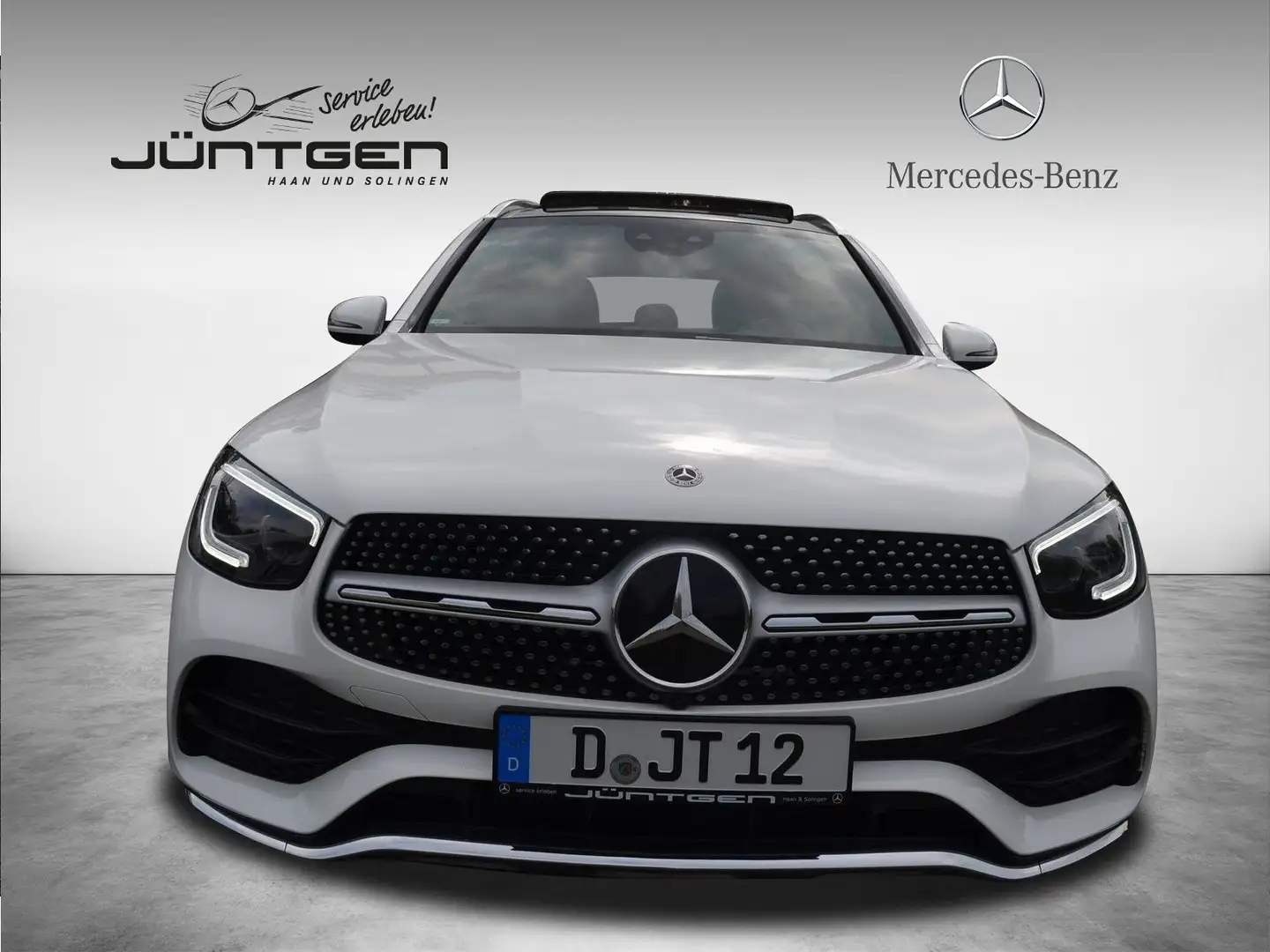 Mercedes-Benz GLC 400 d 4M AMG PANORAMA HUD ABC DIST MBEAM 20" Alb - 2