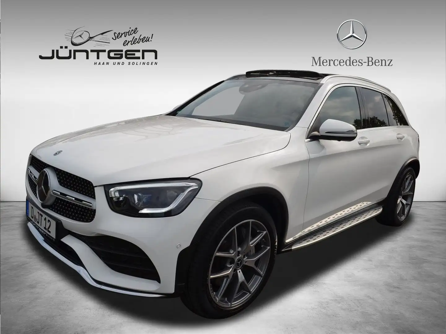 Mercedes-Benz GLC 400 d 4M AMG PANORAMA HUD ABC DIST MBEAM 20" Alb - 1