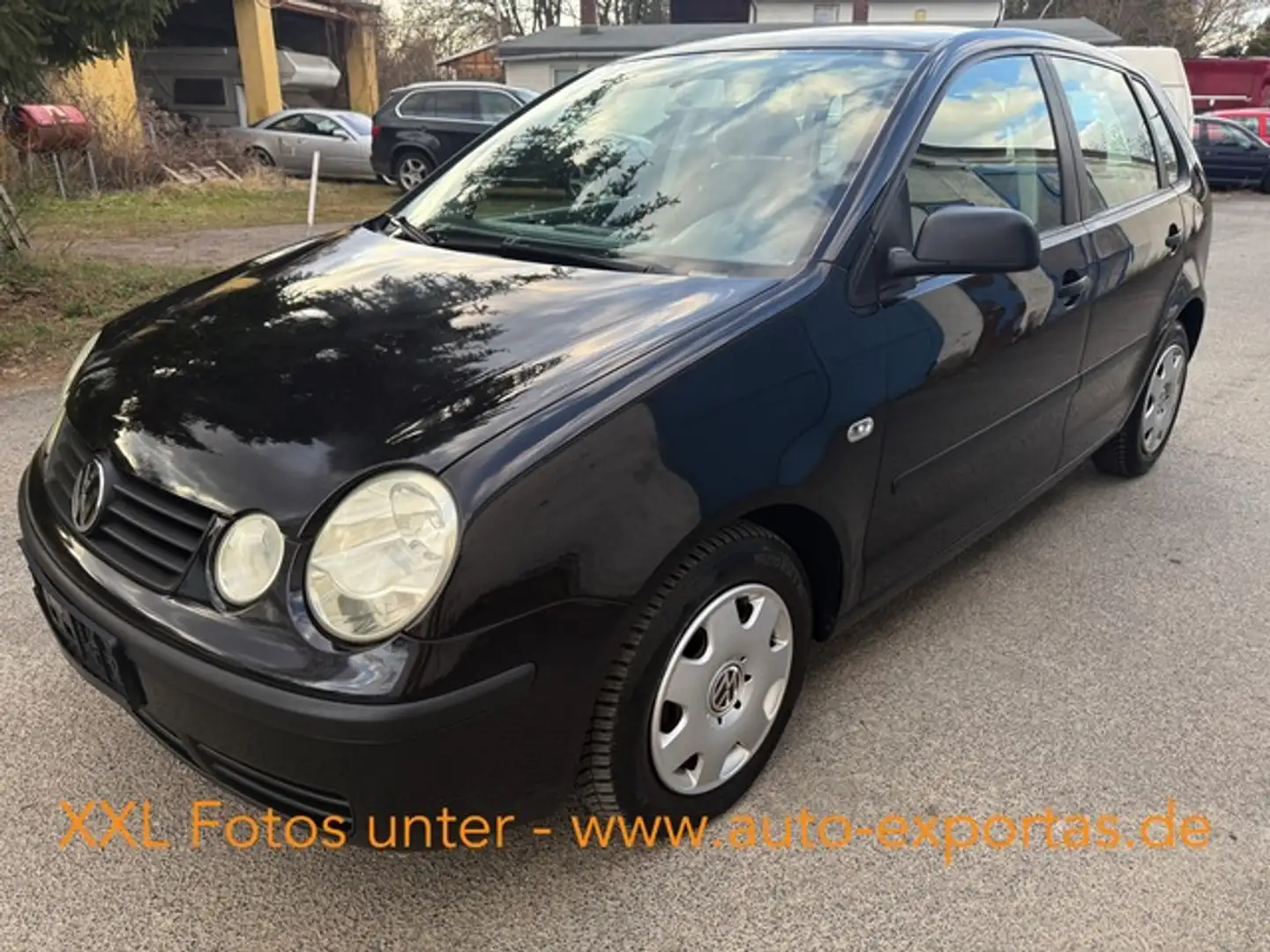 Volkswagen Polo IV Klima,1Hand!!!**62000 KM**4Tür Schwarz - 1