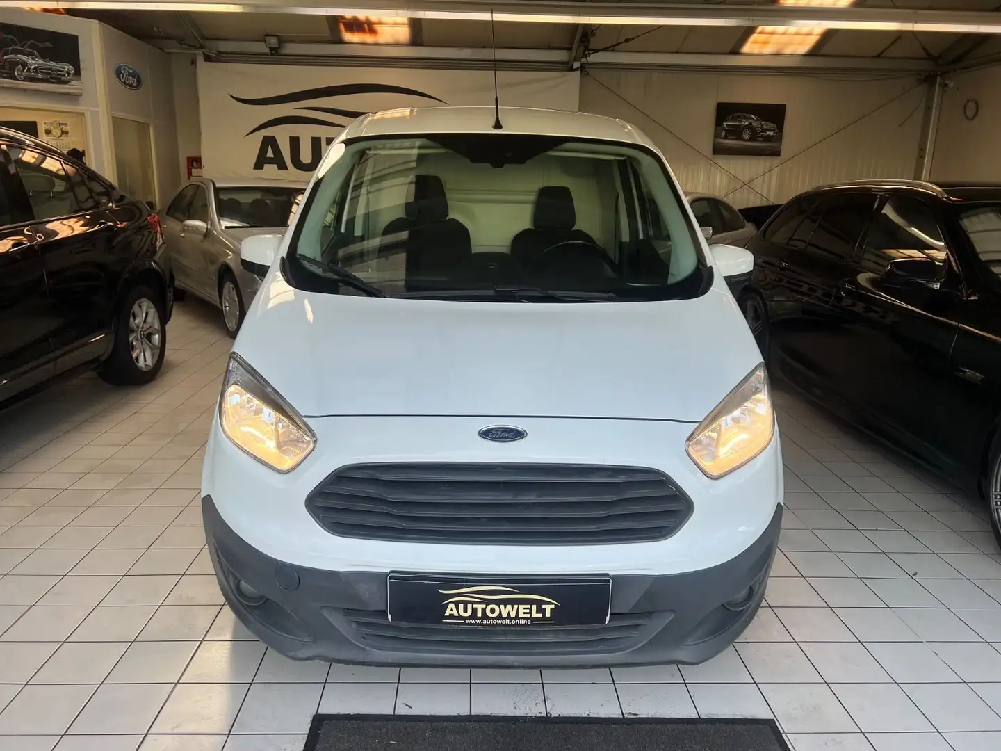 Ford Transit Courier Trend*TÜVneu*Service*Klima* Blanc - 2
