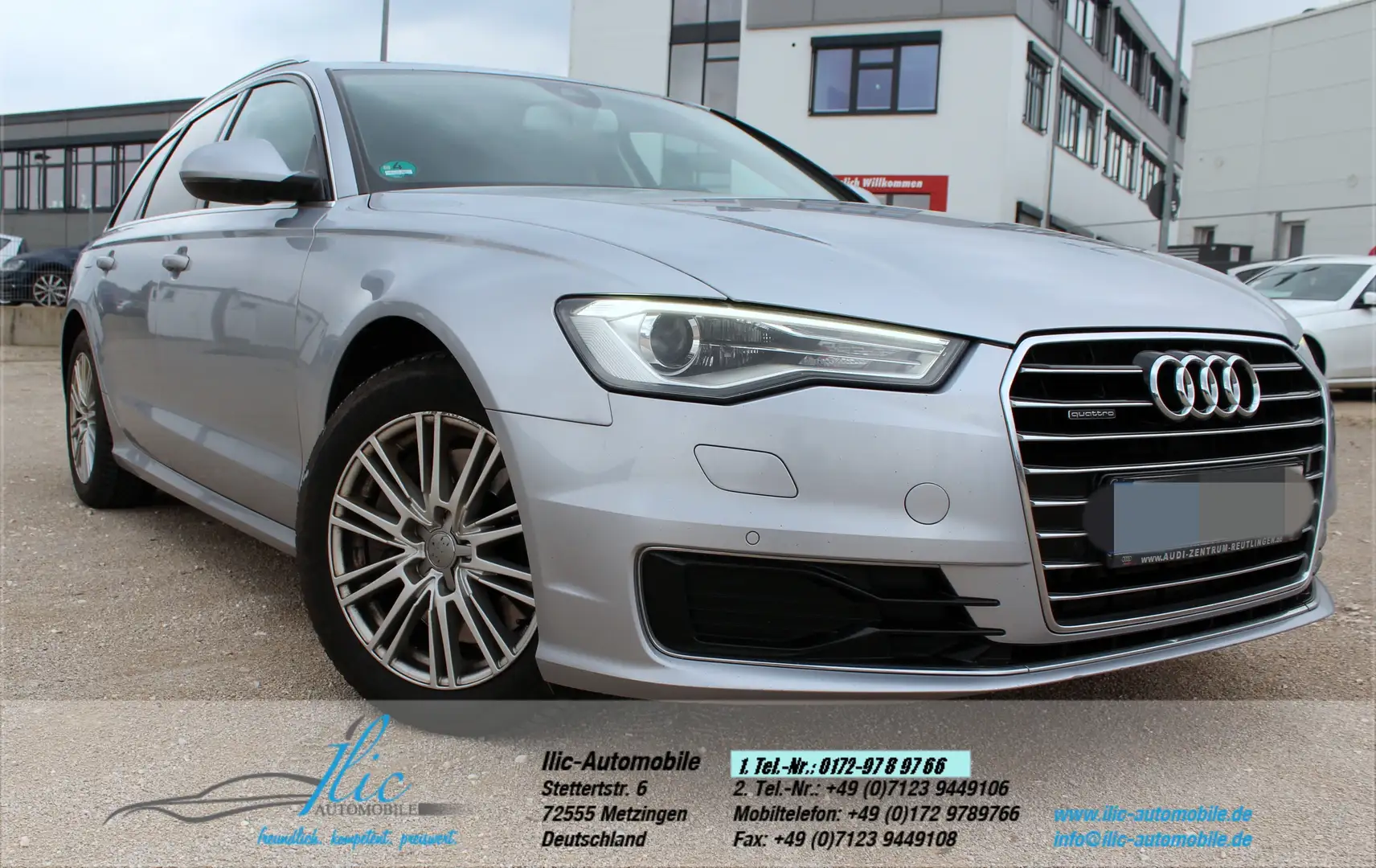 Audi A6 Avant 3.0 TDI, quattro, NAVI, XENON,WEBASTO, Argent - 1