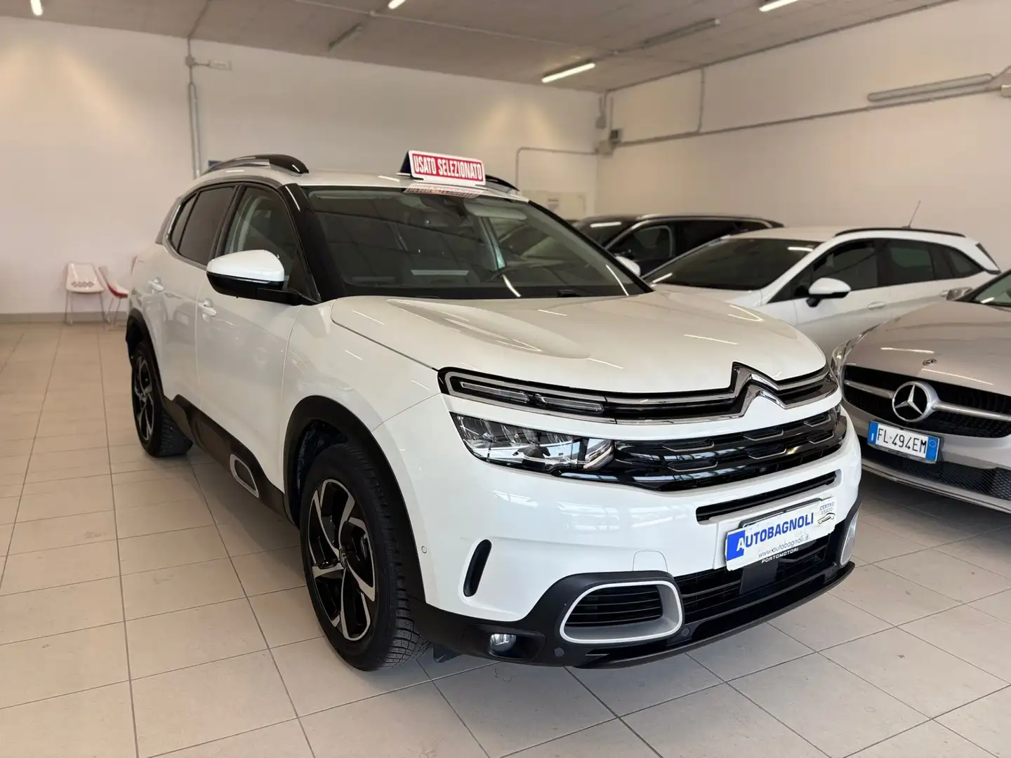 Citroen C5 Aircross SHINE BlueHDi 130 EAT8 N1 SPOTICAR Bianco - 2
