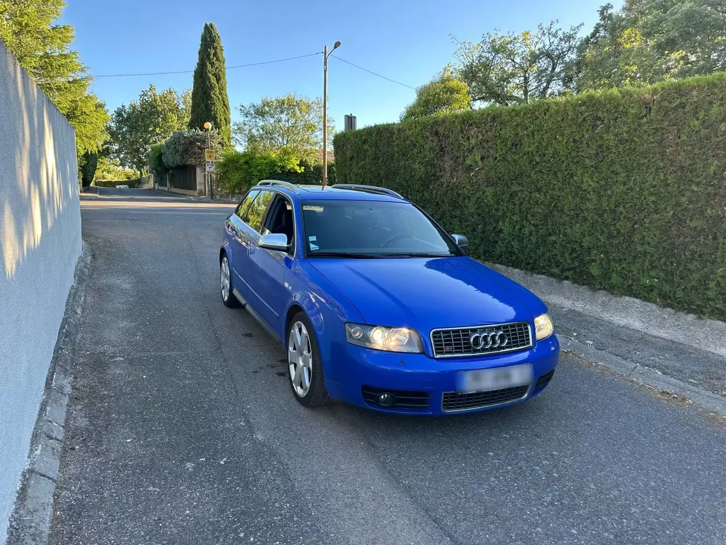 Audi S4 Avant B6 V8 4.2 L Bleu - 1