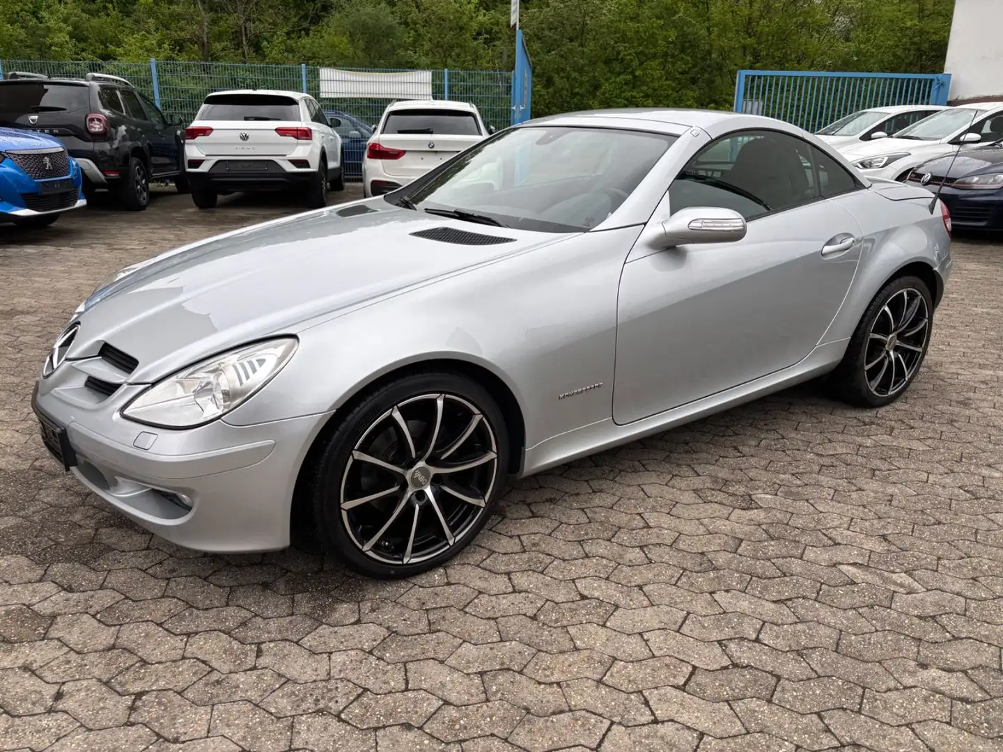 Mercedes-Benz SLK 200 Leder/Aircarf/Sitzheizung/Xenon/PDC/18Zo Argent - 1