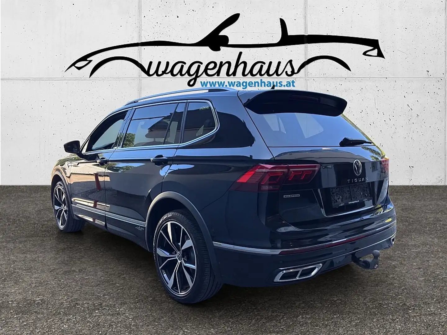 Volkswagen Tiguan Allspace R-Line SKY DSG 4Motion, ACC, AHV, DCC, "Area View" Noir - 2