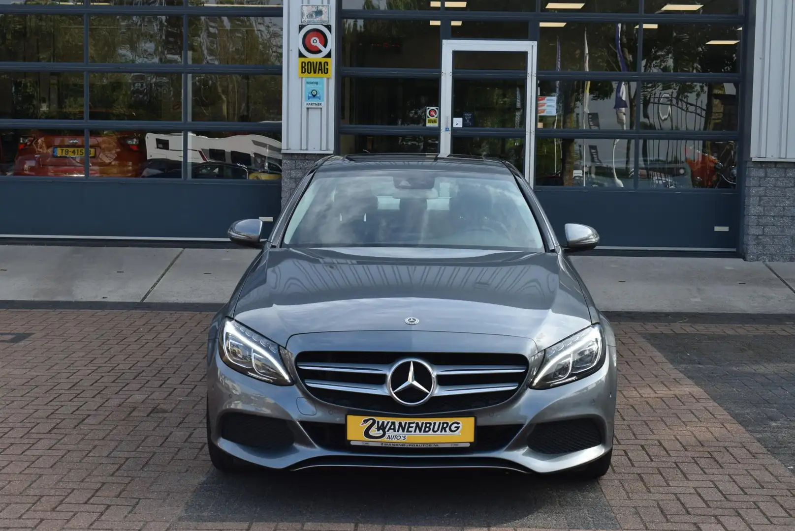 Mercedes-Benz C 180 Sport Edition Upgrade Navi Opendak Airco Km 86.500 Grijs - 2