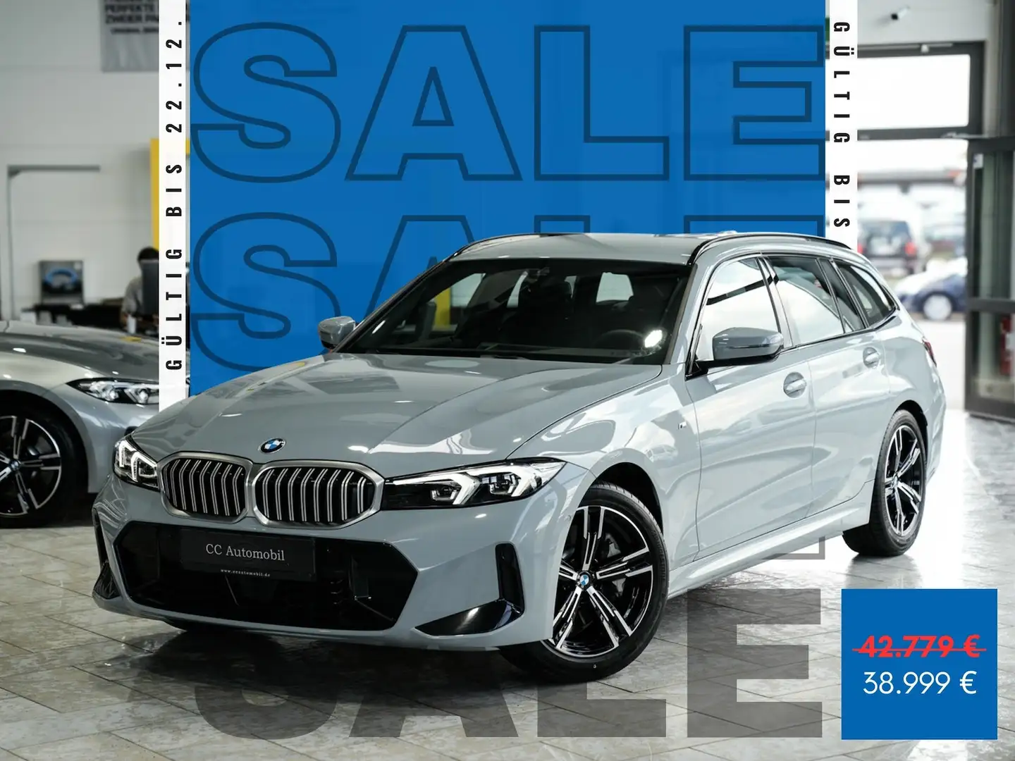 BMW 330 330i xDrive Touring M Sport ACC Kamera Grau - 1