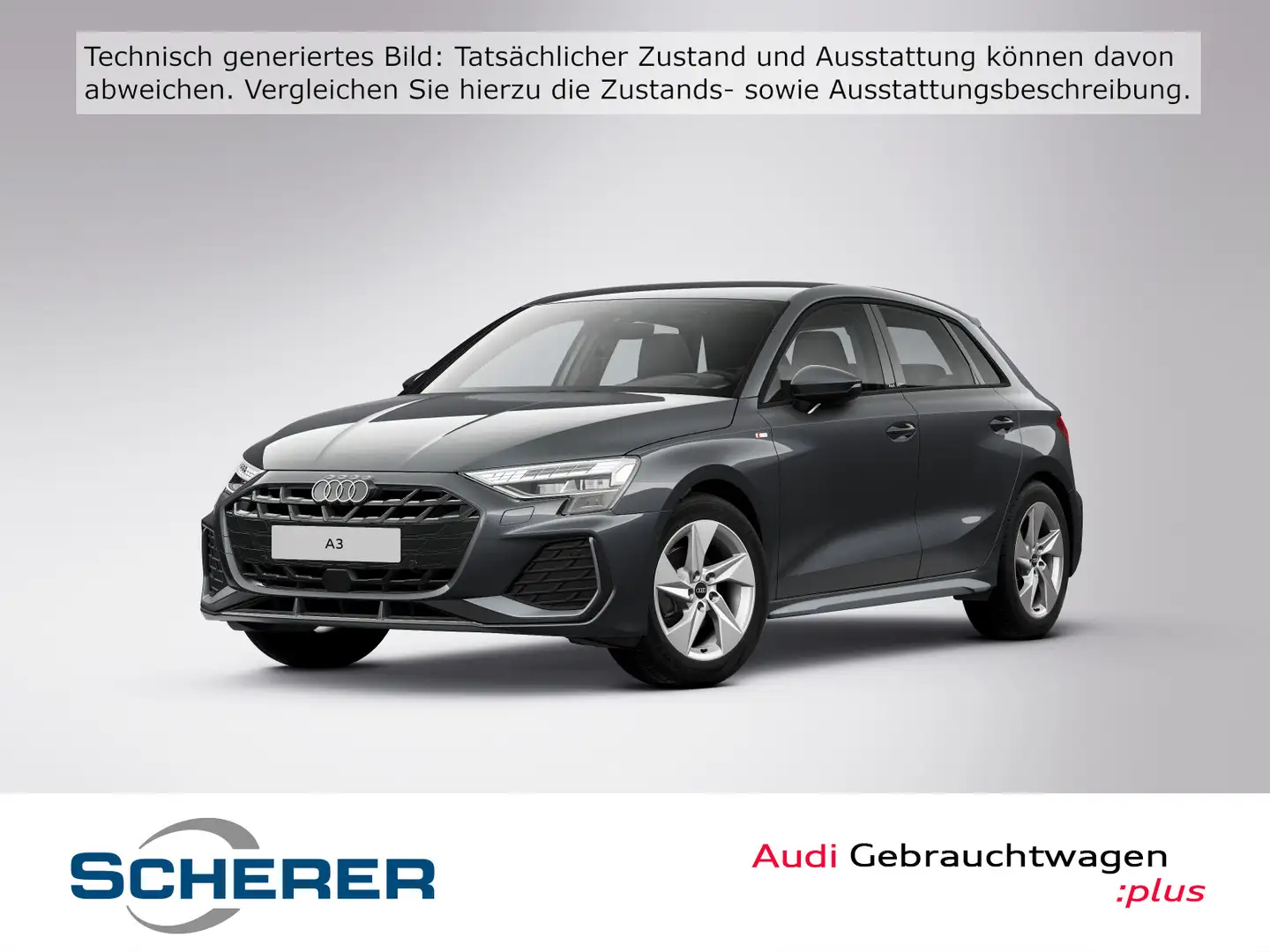 Audi A3 35 TFSI S line S tronic NAVI KAMERA Grau - 1