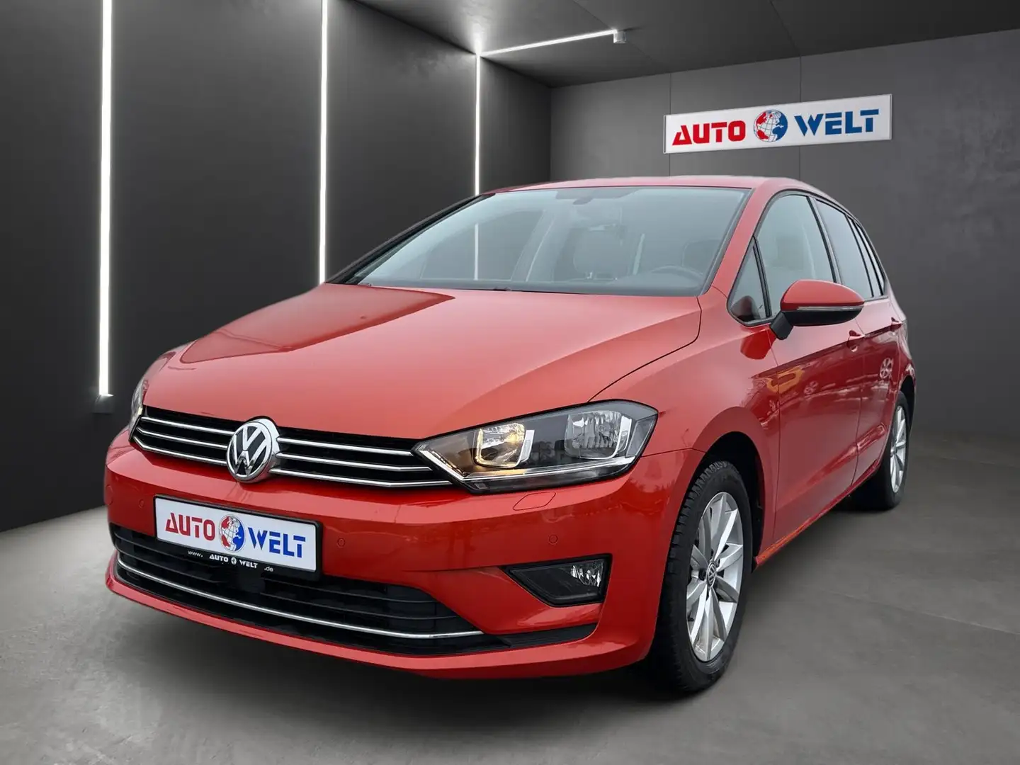 Volkswagen Golf Sportsvan VII 1.4 Panorama Tempomat Navi Orange - 1