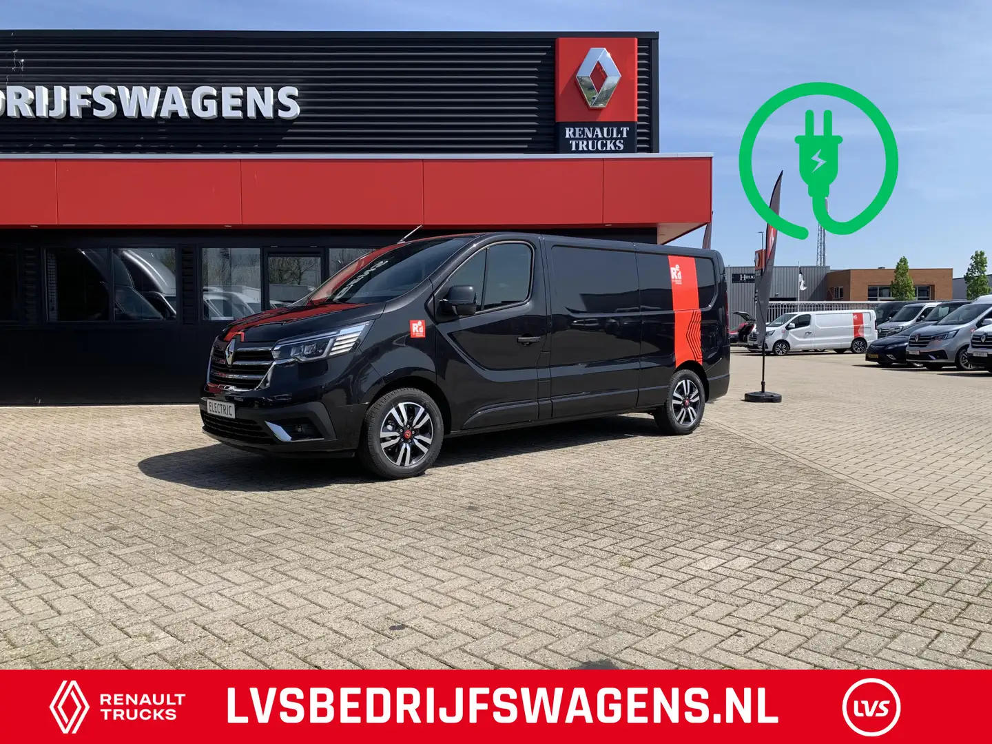 Renault Trafic E-tech Exclusive 52 kWh Automaat, Volledig elektri Zwart - 1