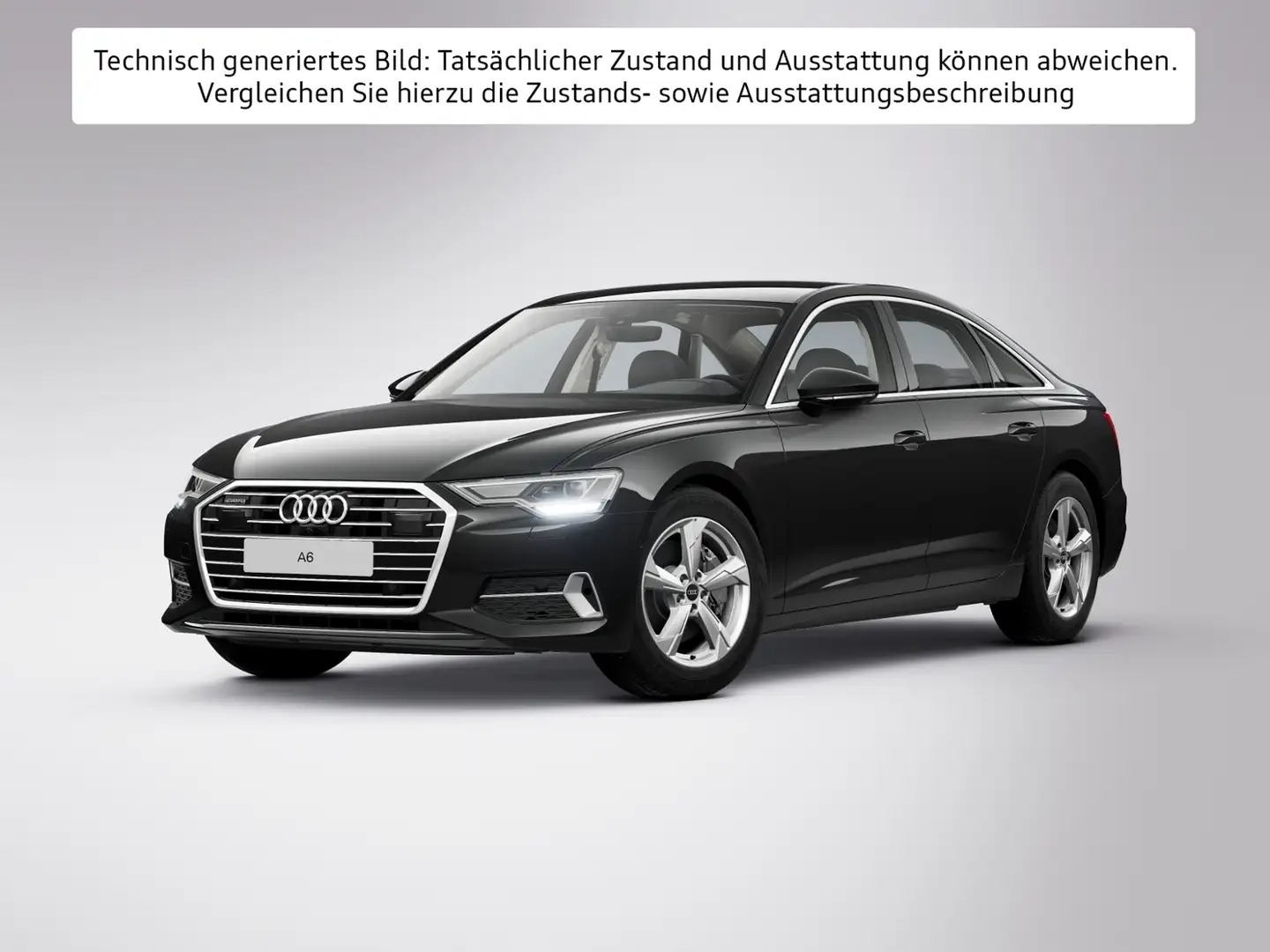Audi A6 Limousine 45 TDI quattro sport SDHZ Negro - 2