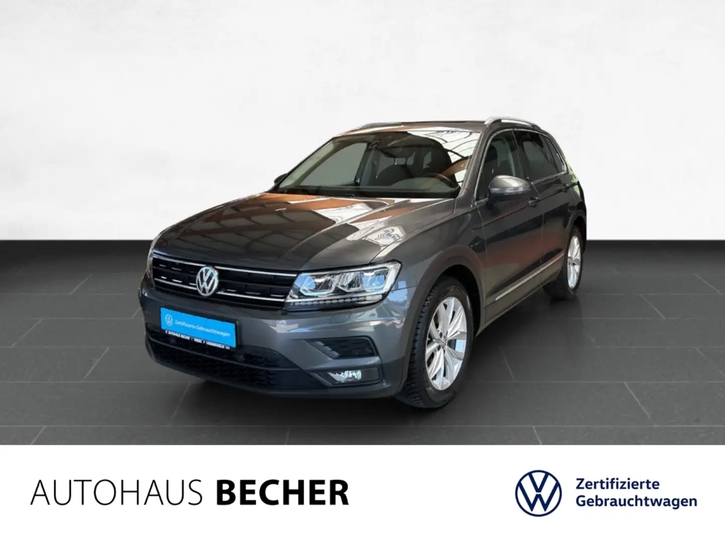 Volkswagen Tiguan 1.4 TSI 6-Gang Sound /Navi/Pano/LED/PDC Grau - 1