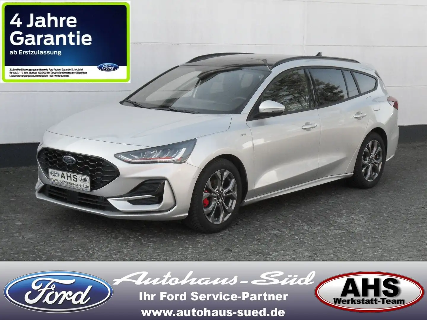 Ford Focus Turnier ST-Line X, Pano.-Dach, GJR Silber - 1