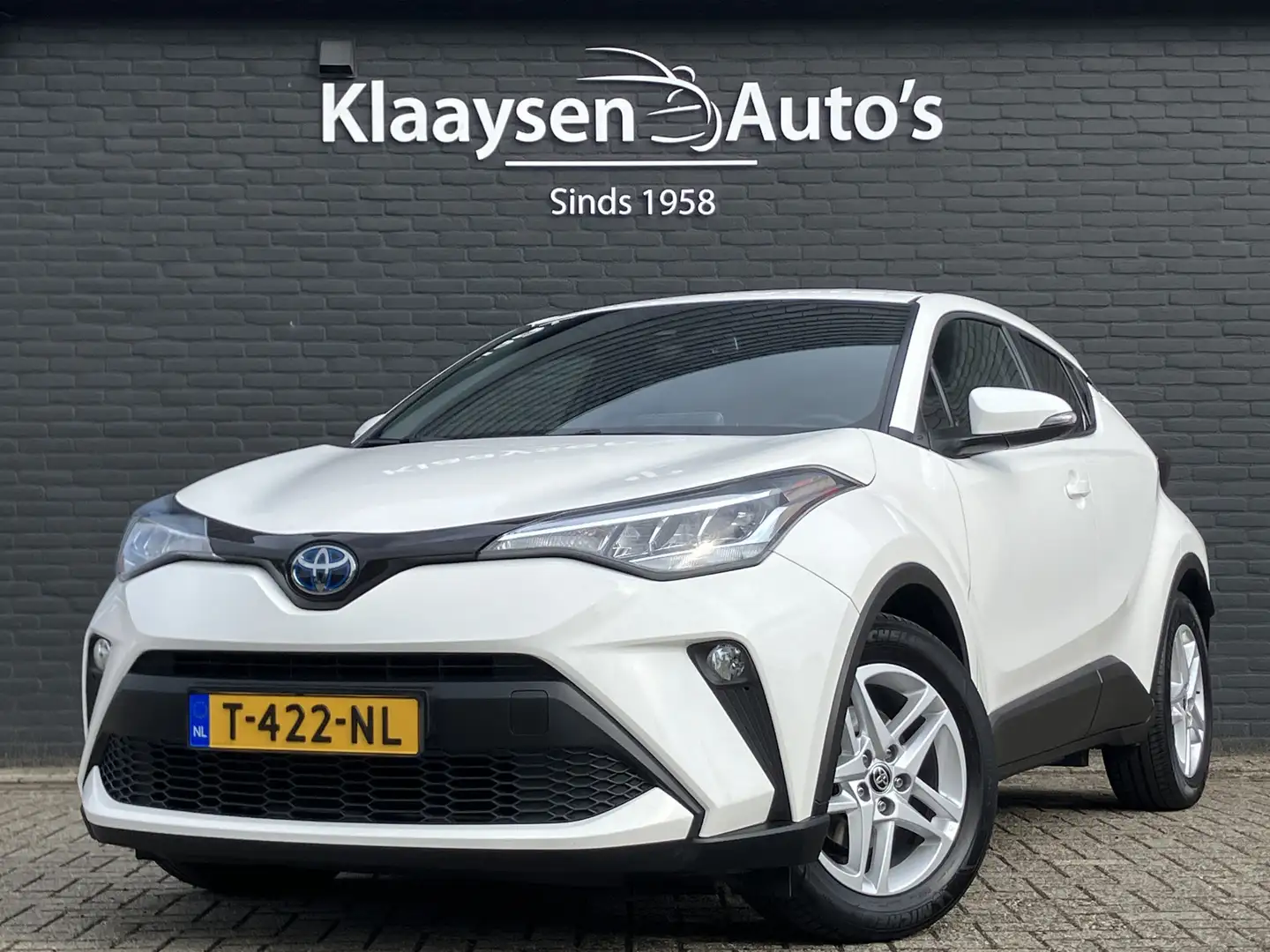 Toyota C-HR 1.8 Hybrid Active AUT. | 1e eigenaar | navigatie | Wit - 1