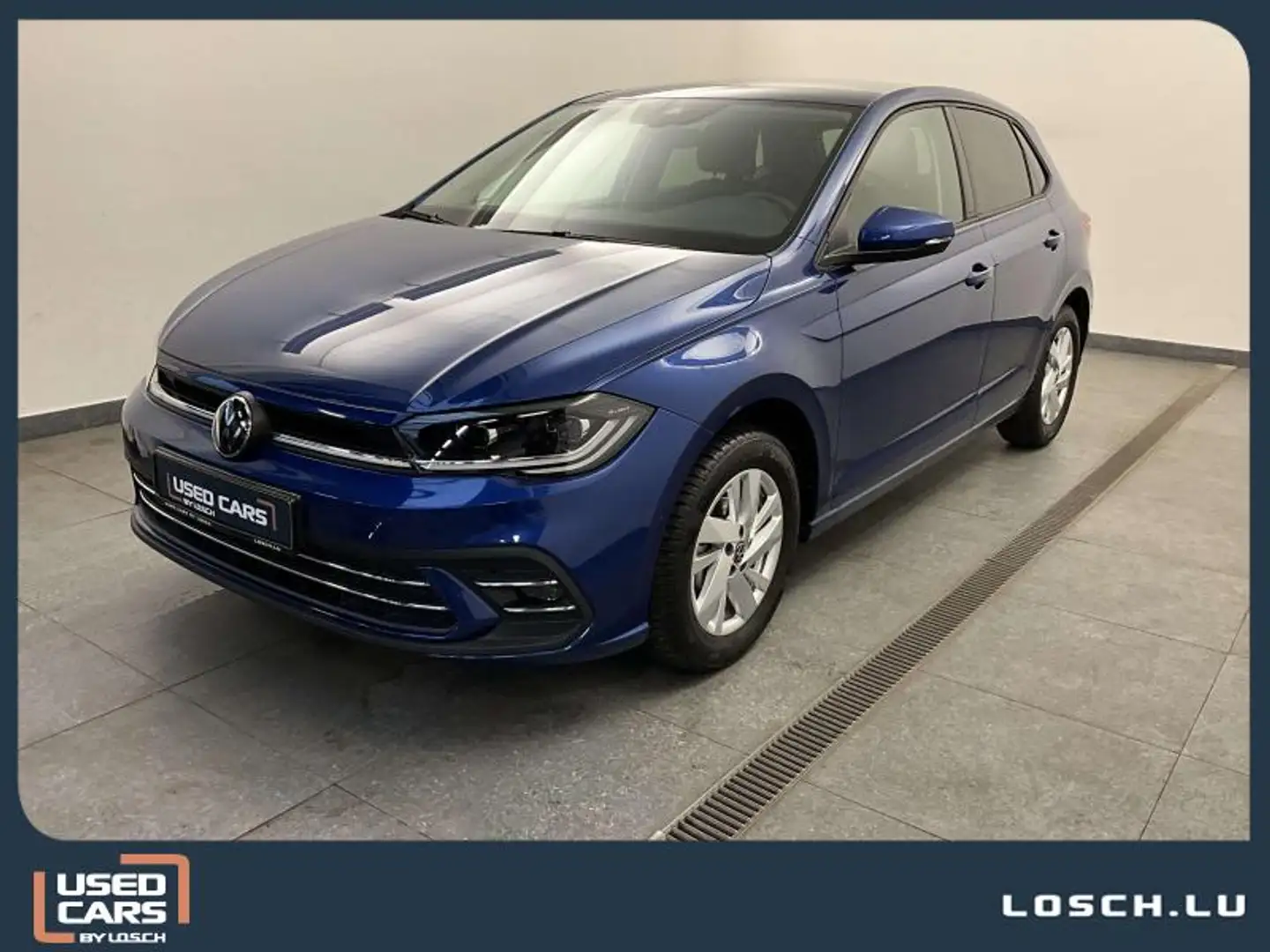 Volkswagen Polo Style/Matrix/Lane.Ass/Virtual Blauw - 1
