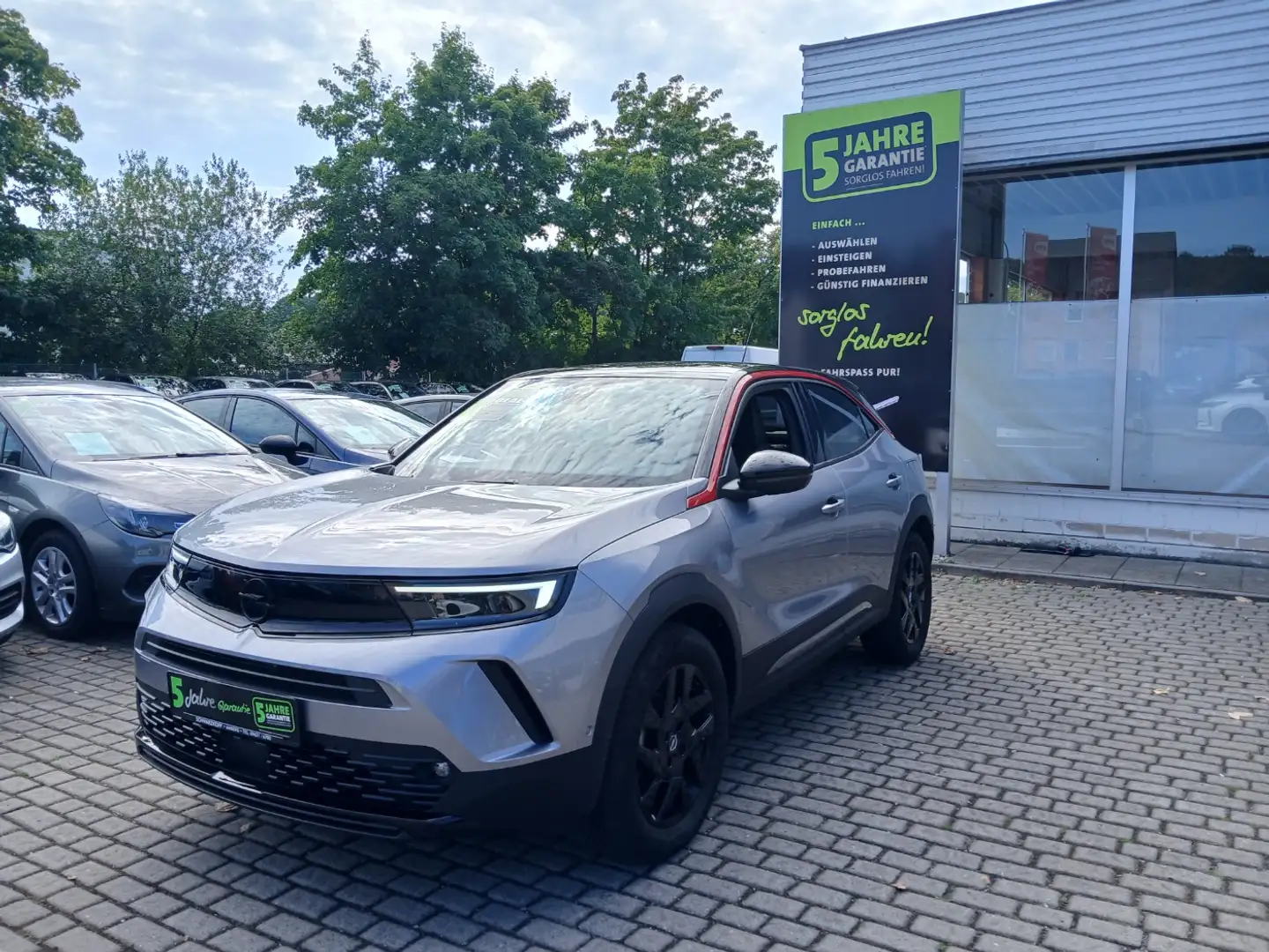Opel Mokka 1.2T Fin. ab 2,99%Rückfahrk,Sitzheizung,AHK Grau - 2