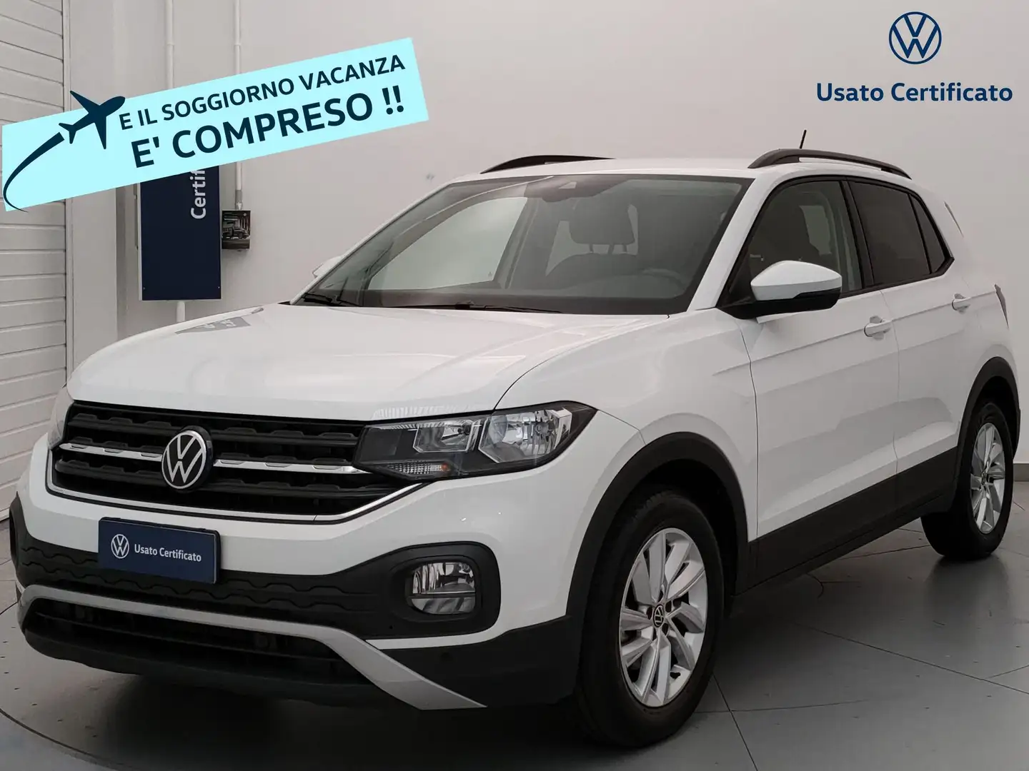 Volkswagen T-Cross 1.0 TSI 110 CV Style Blanc - 1