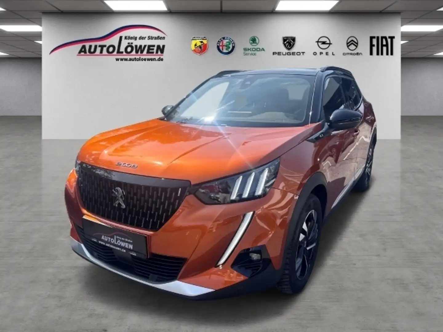 Peugeot 2008 1.2 PureTech 130 GT  Kamera Navi Oranje - 1