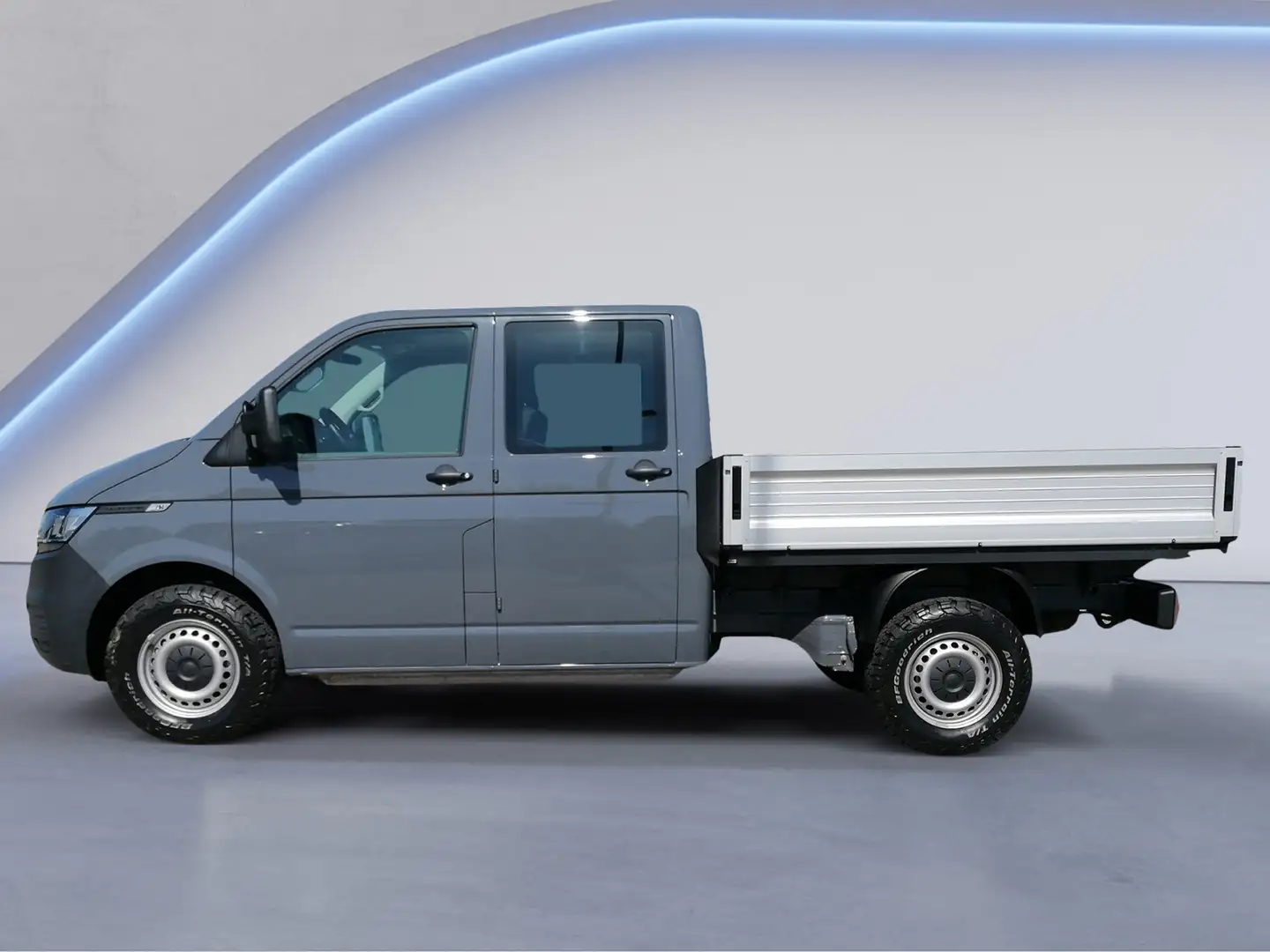 Volkswagen T6.1 Transporter Doka 2.0 TDI DSG 4MOTION "Seikel" Grau - 1