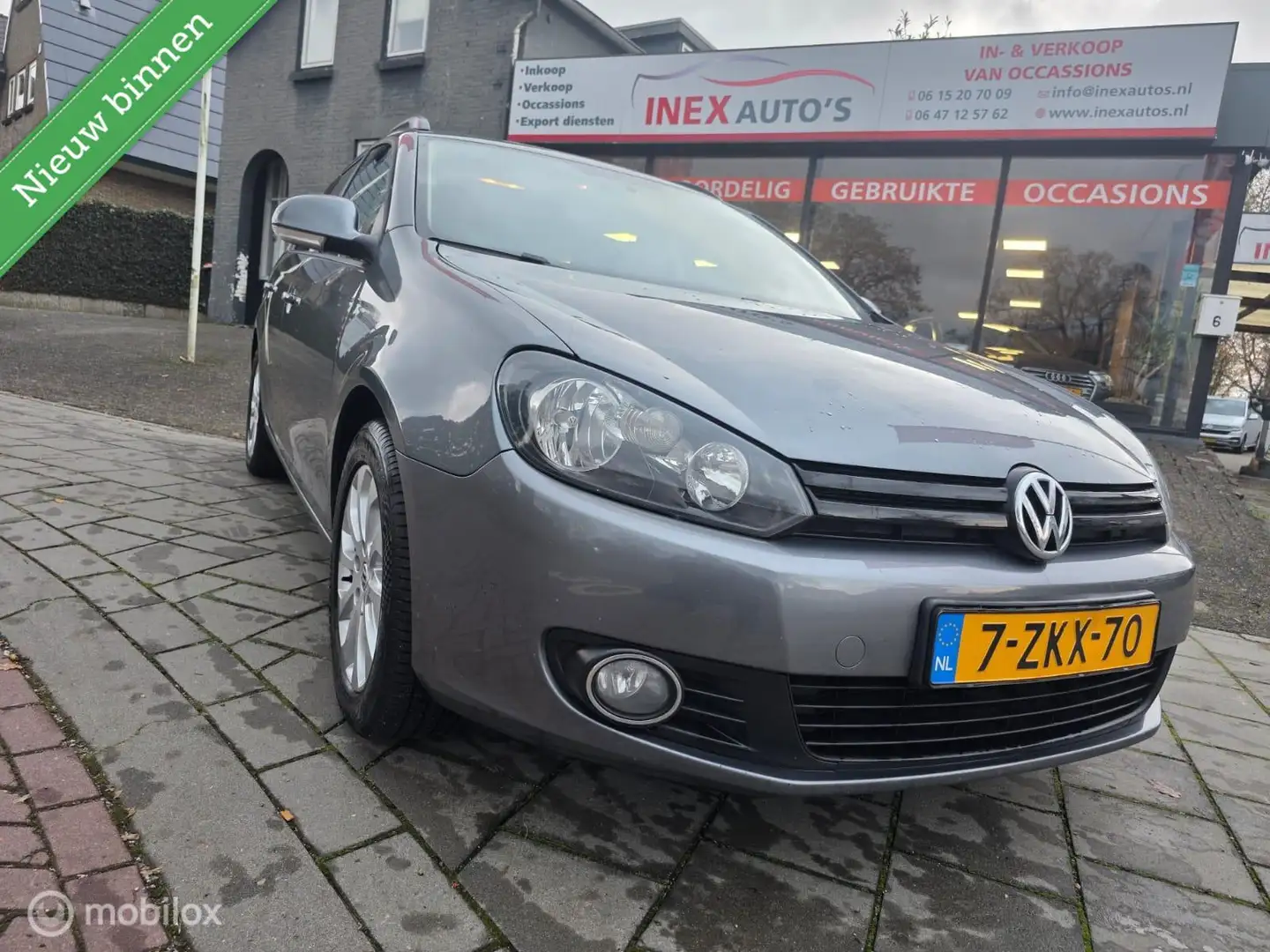 Volkswagen Golf Variant 1.6 TDI Comfortline BlueMotion Grijs - 1