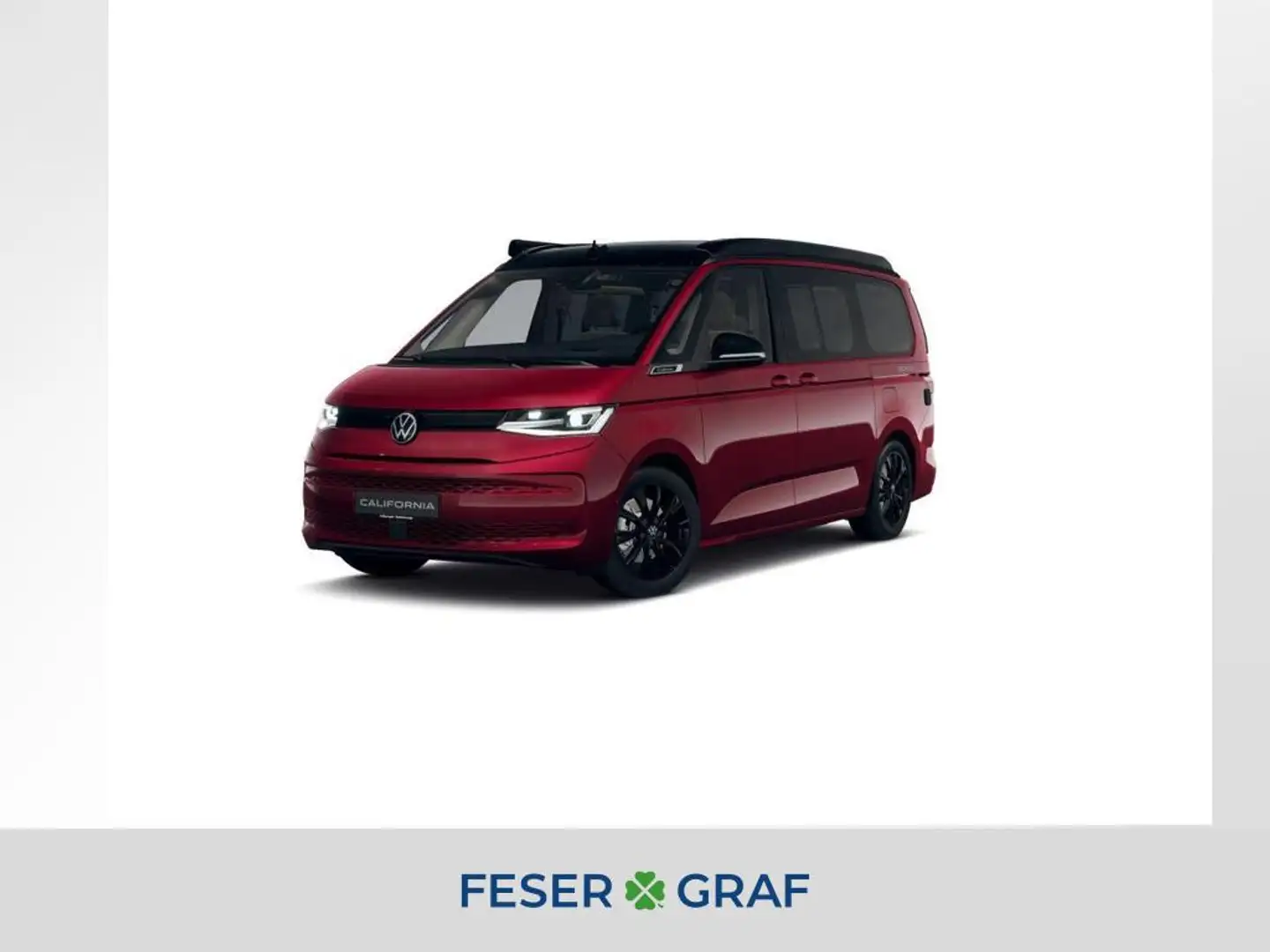 Volkswagen T7 California Beach Tour 2.0TDI Sofort Verfügbar Rot - 1