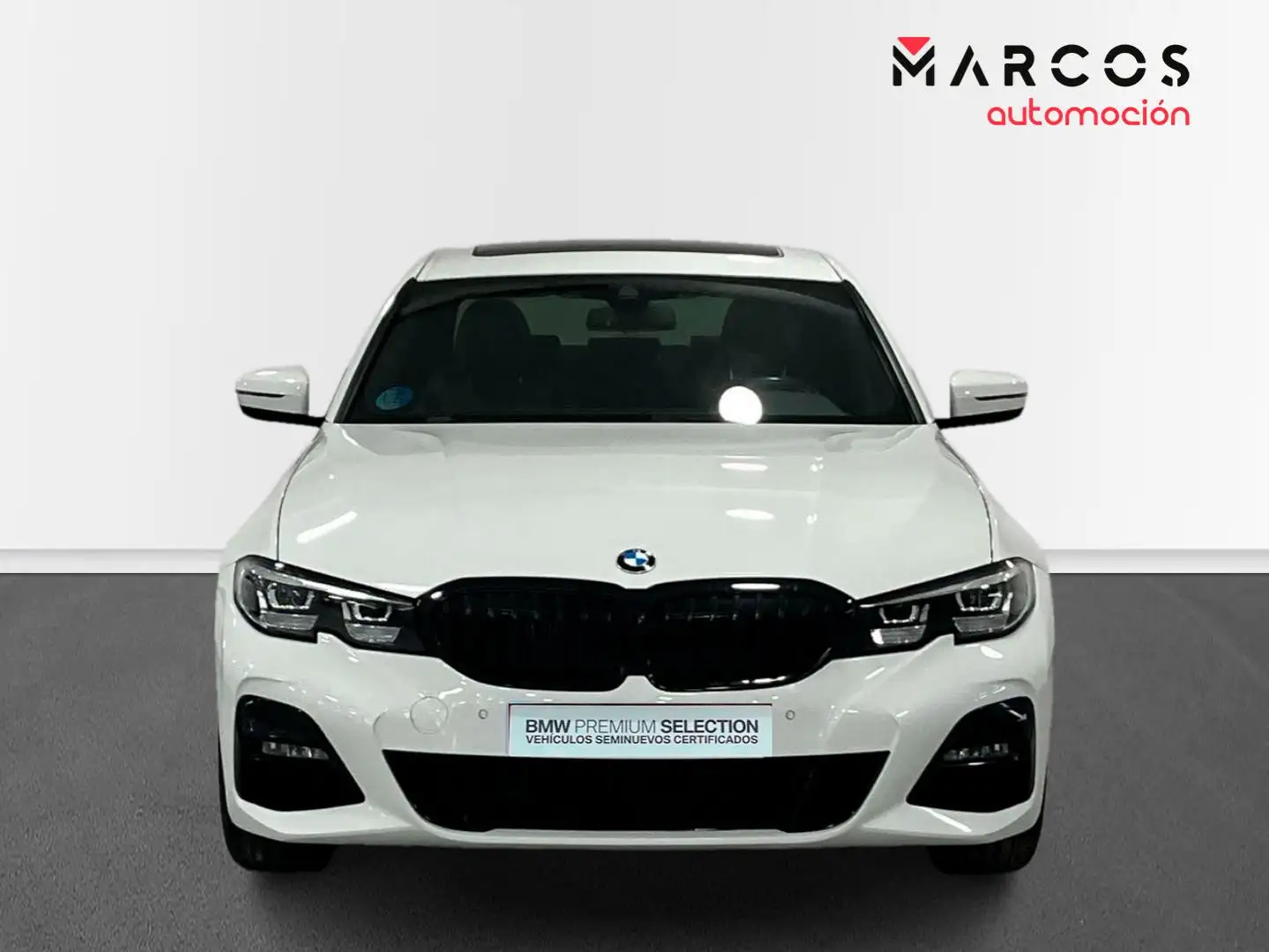 BMW 318 318dA Blanc - 2