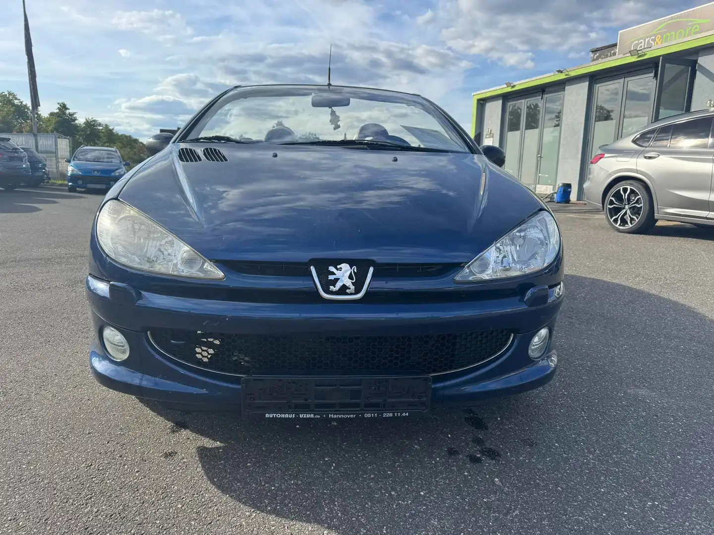 Peugeot 206 CC Platinum-Leder-Klimaautomatik-Alufelgen Blau - 2