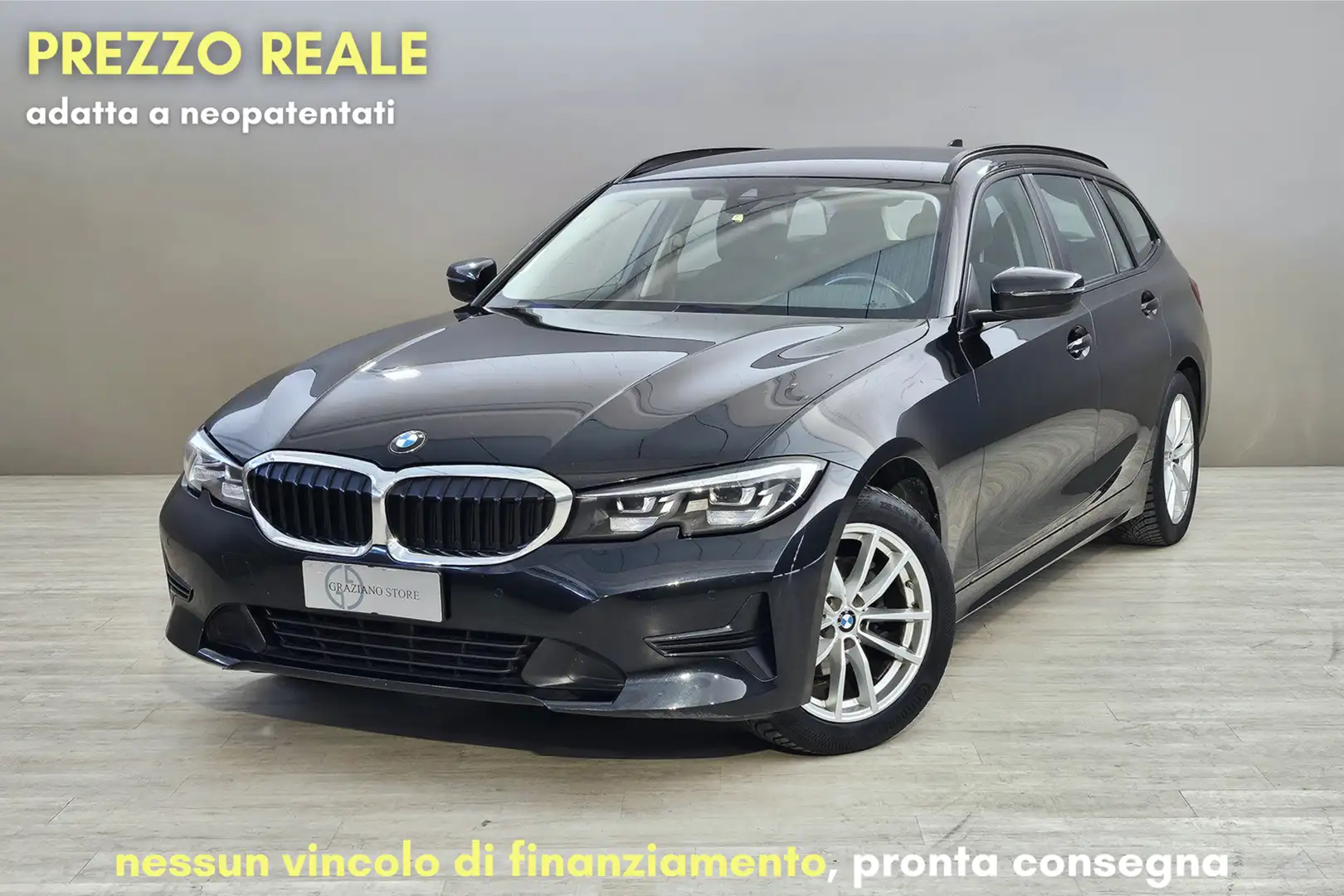 BMW 316 48V MHEV Business Advantage Zwart - 1