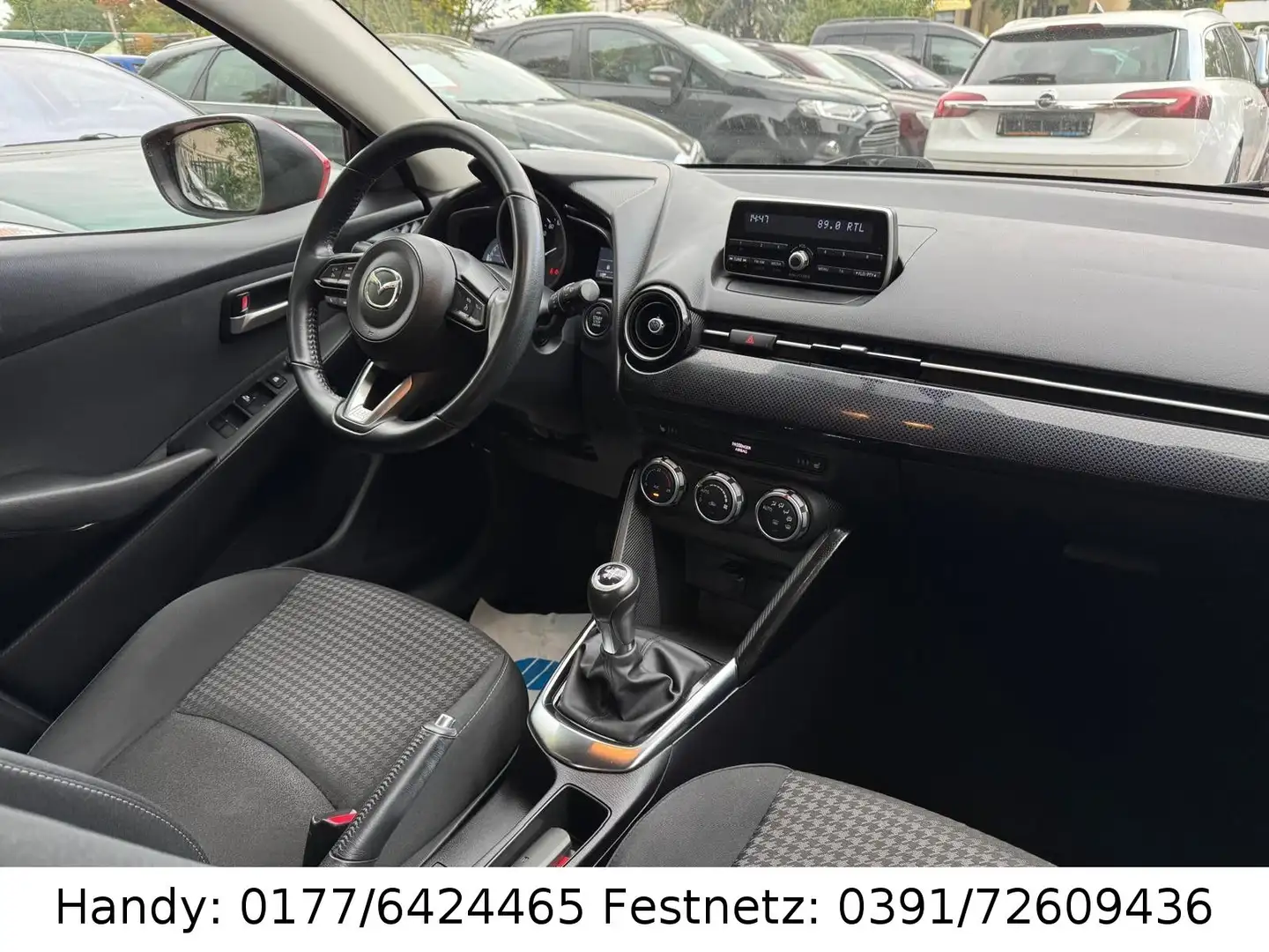 Mazda 2 SKYACTIV-G KLIMAAUTOMATIK/SHZ/PDC/ALU Rot - 2
