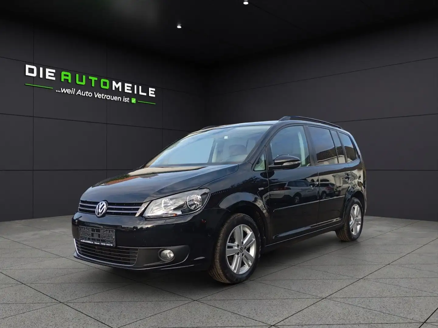 Volkswagen Touran Match BMT Klima Navi Einparkhilfe Schwarz - 1